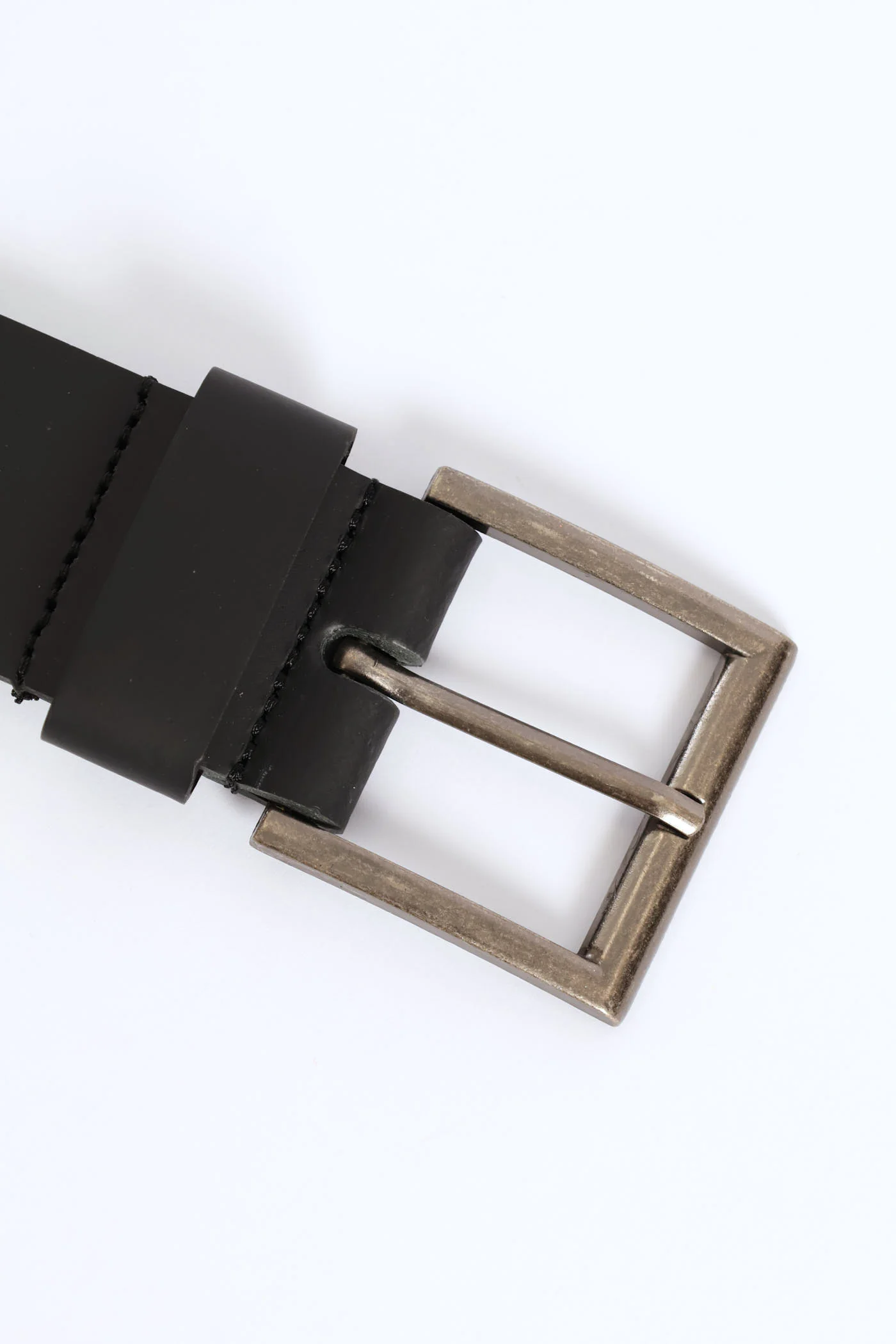 Simple Plain Belt - Black - Image 2