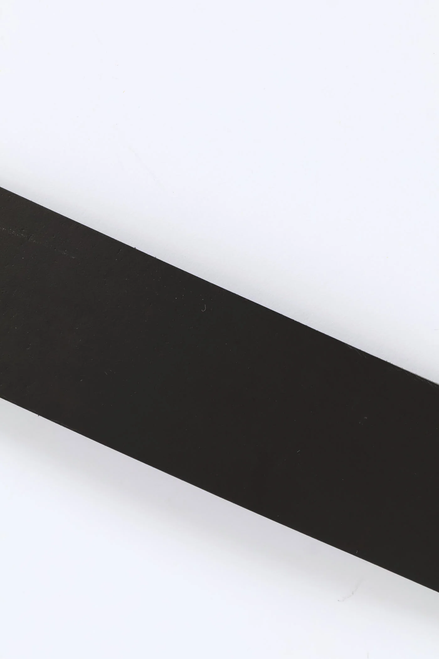 Simple Plain Belt - Black - Image 3