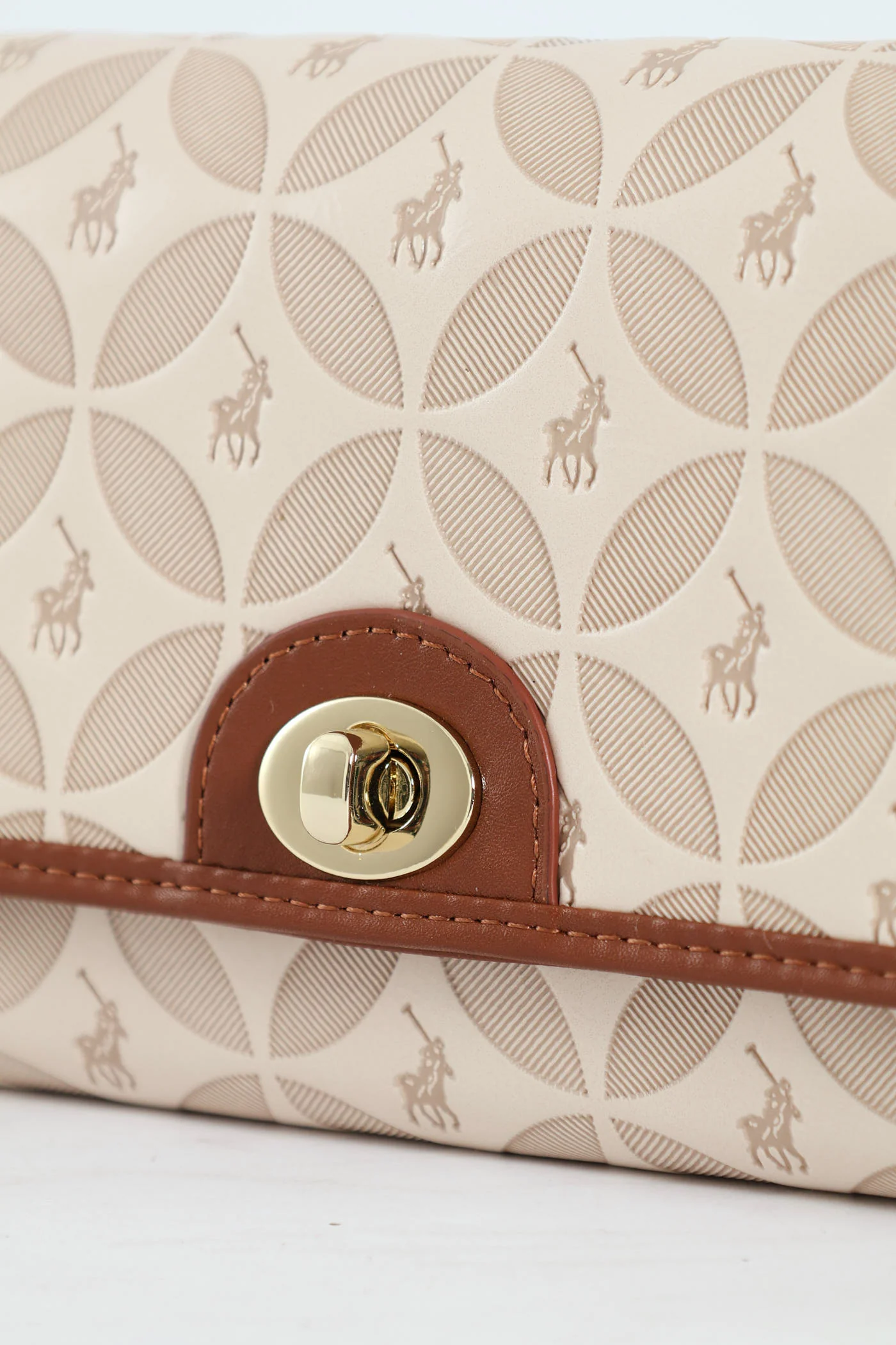 Sinclair Clutch Purse - Beige - Image 2