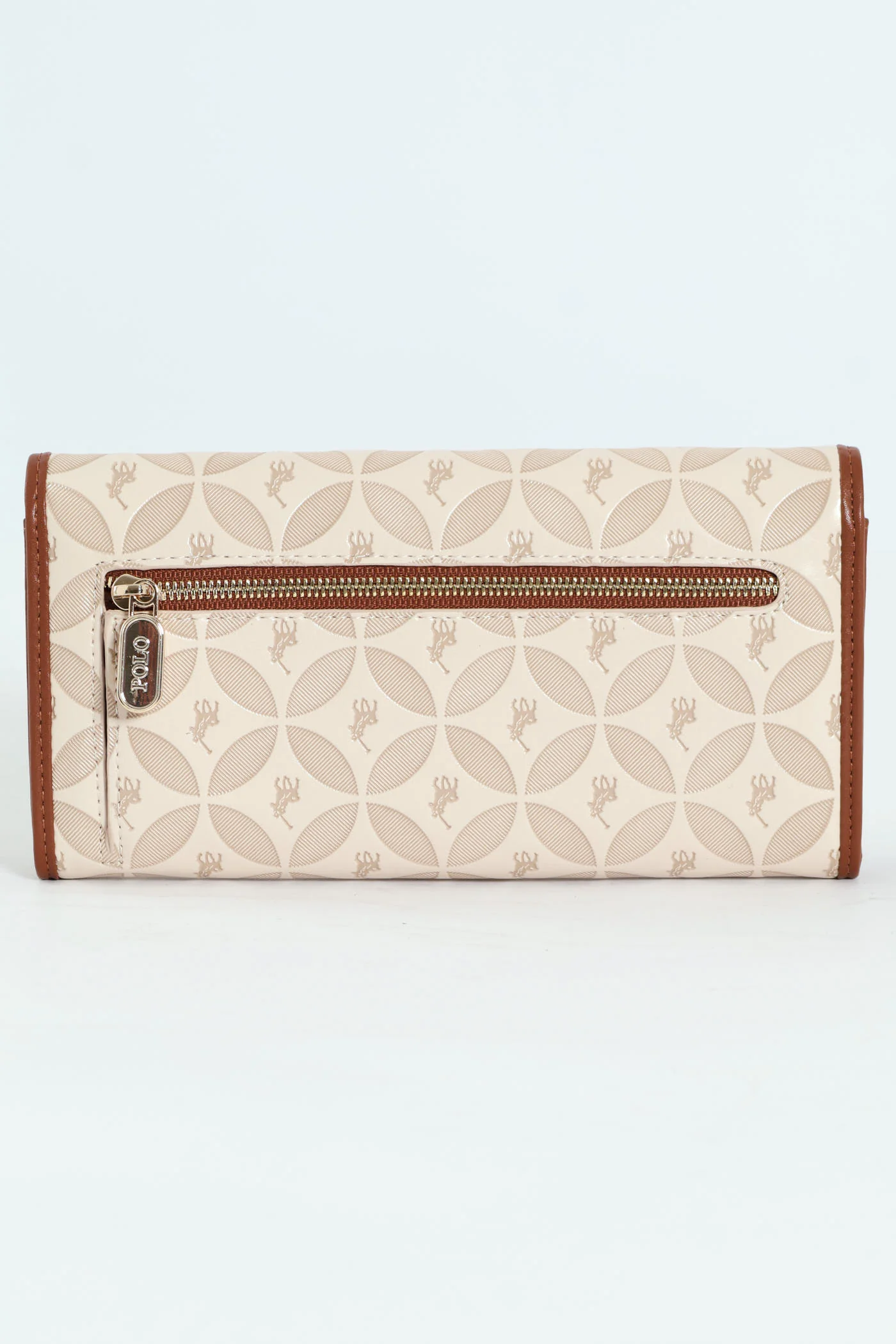 Sinclair Clutch Purse - Beige - Image 3