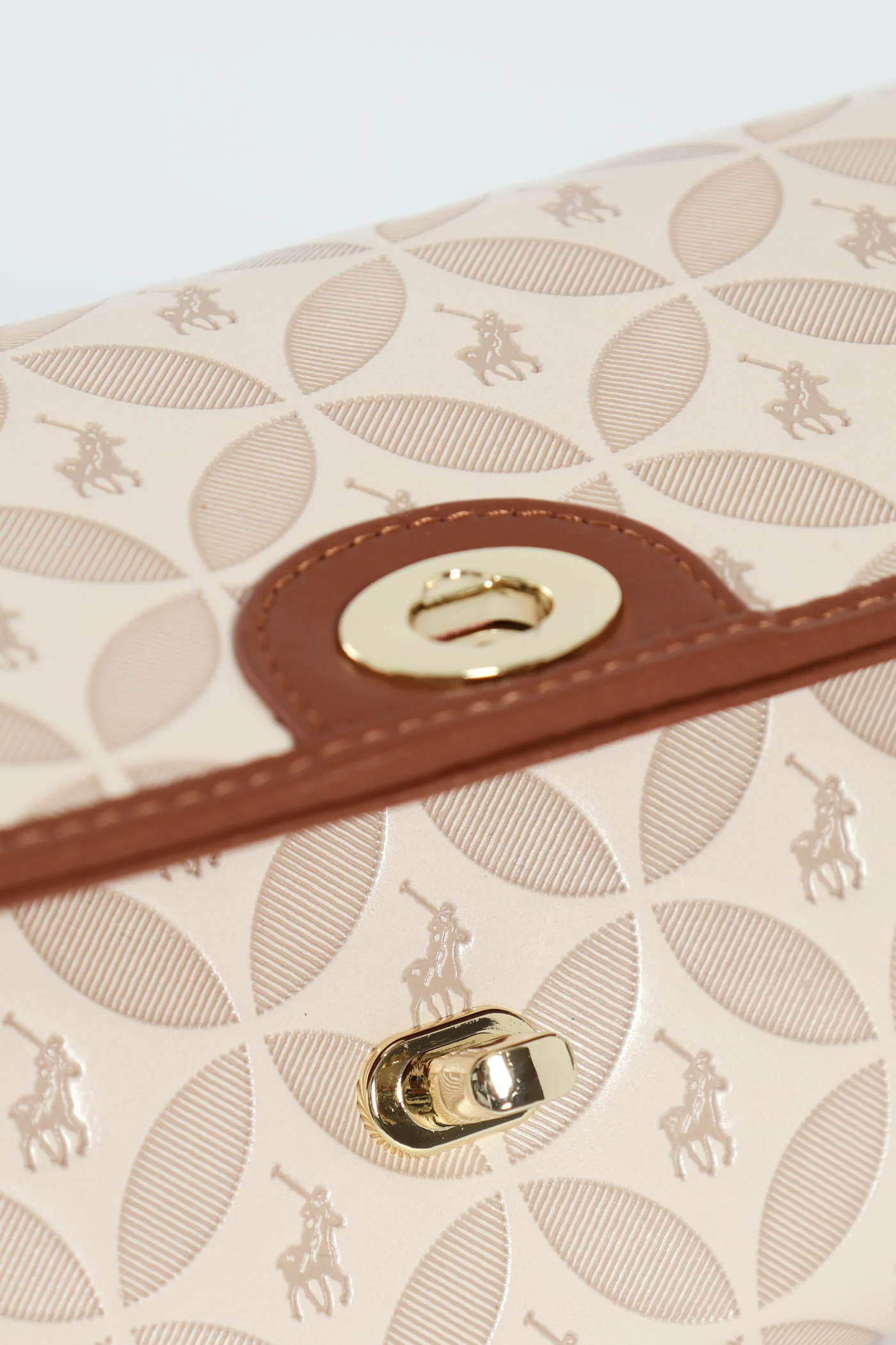 Sinclair Clutch Purse - Beige - Image 5