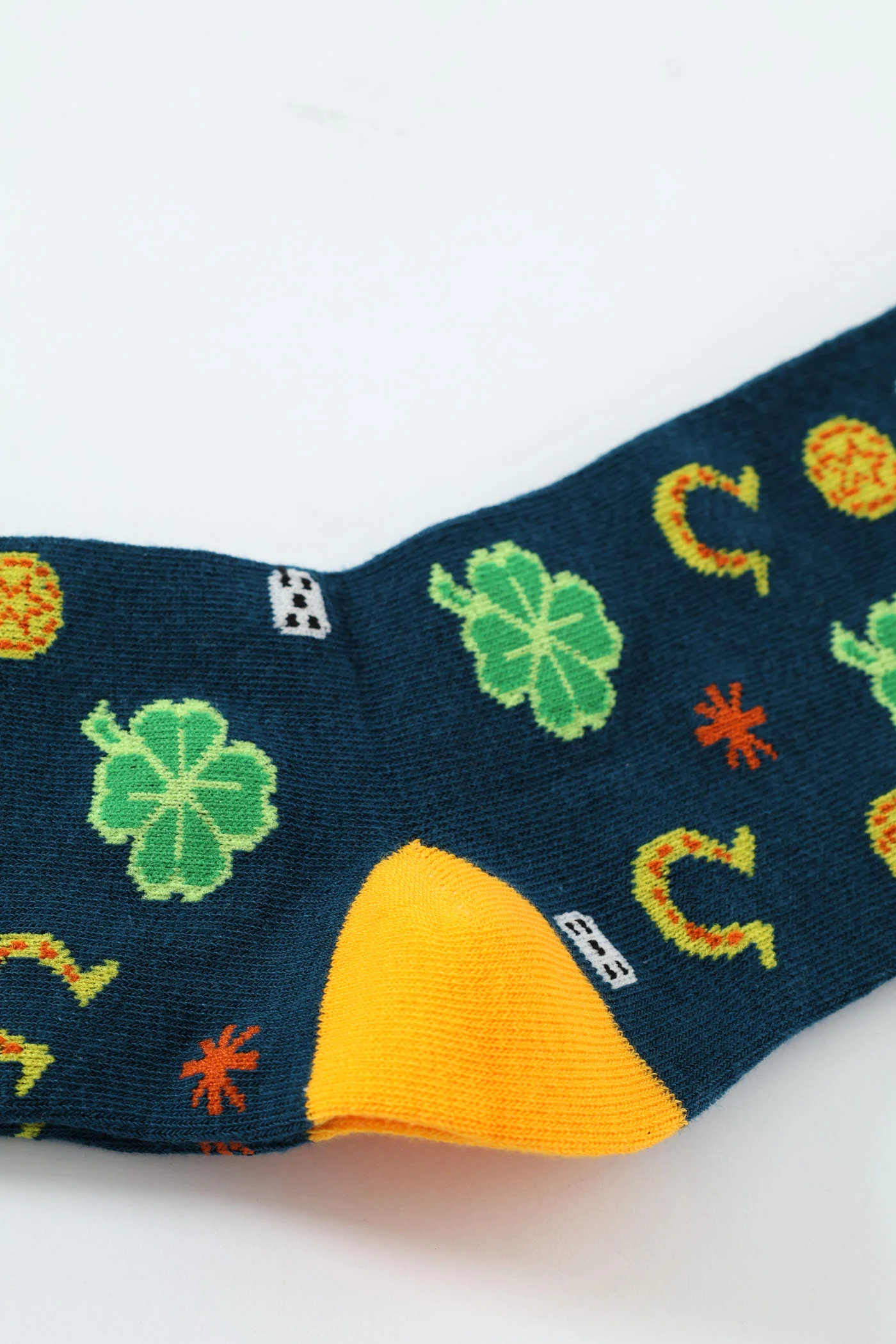 Single Anklet Lucky Socks - Green - Image 3
