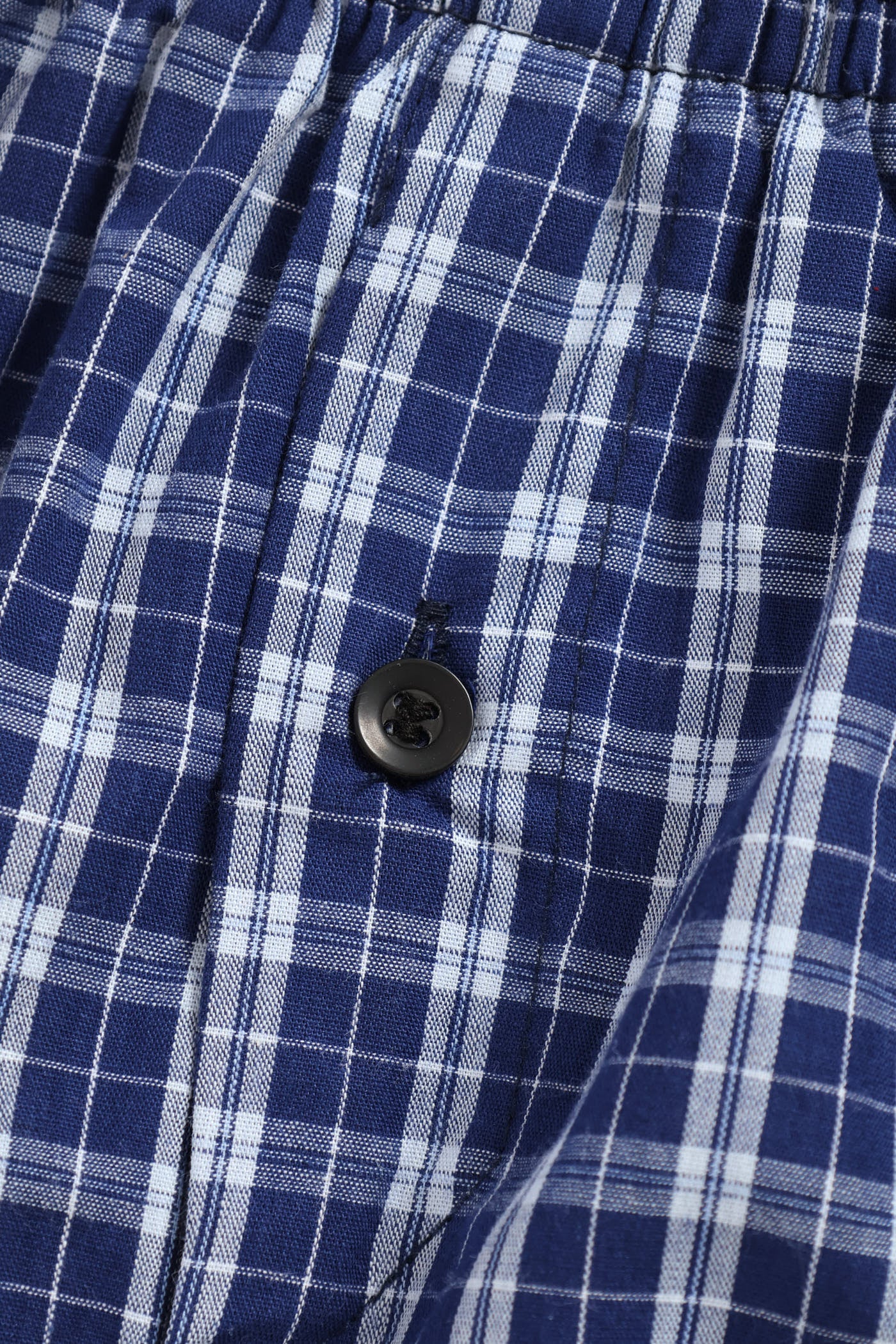 Single Check Boxer - Blue - Image 3