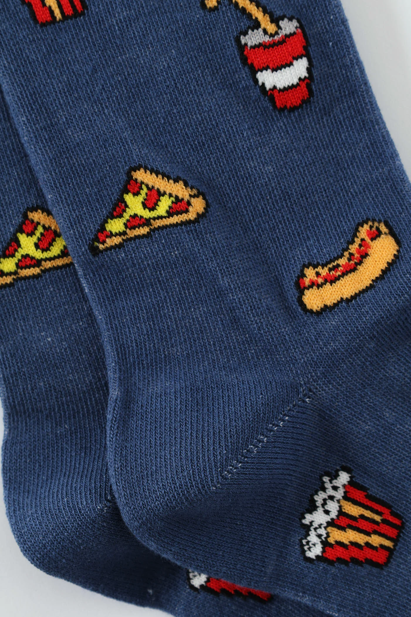 Single Cheat Day Anklet Socks - Blue - Image 2
