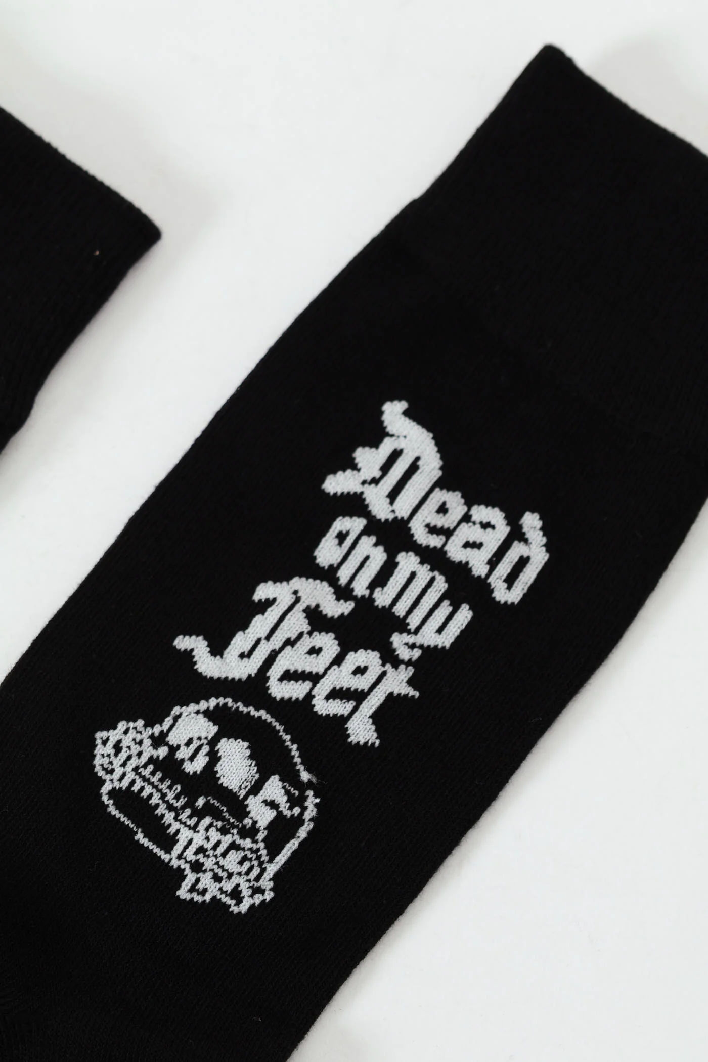 Single Dead Feet Anklet Socks - Black - Image 2