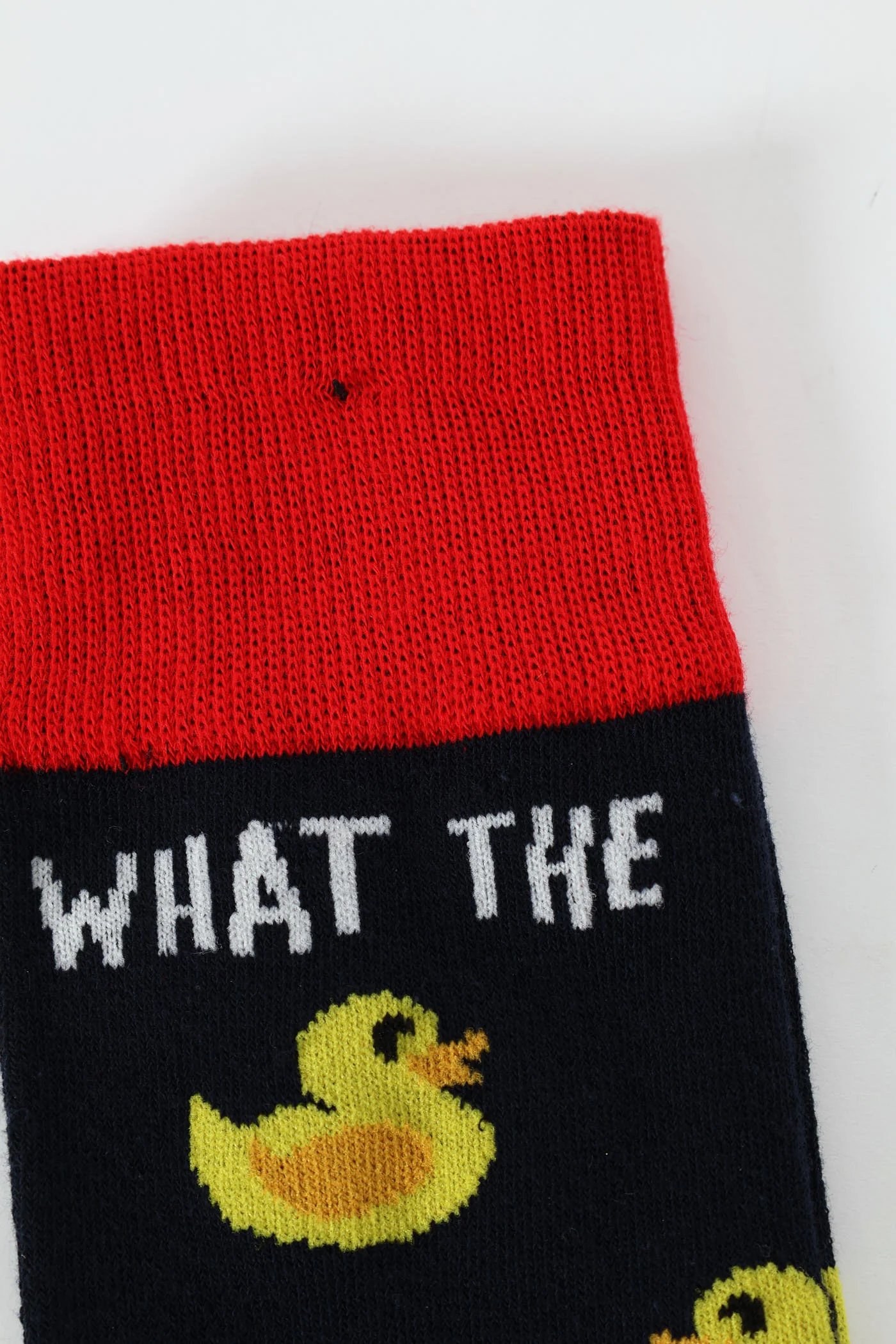 Single Duck Anklet Socks - Black - Image 2