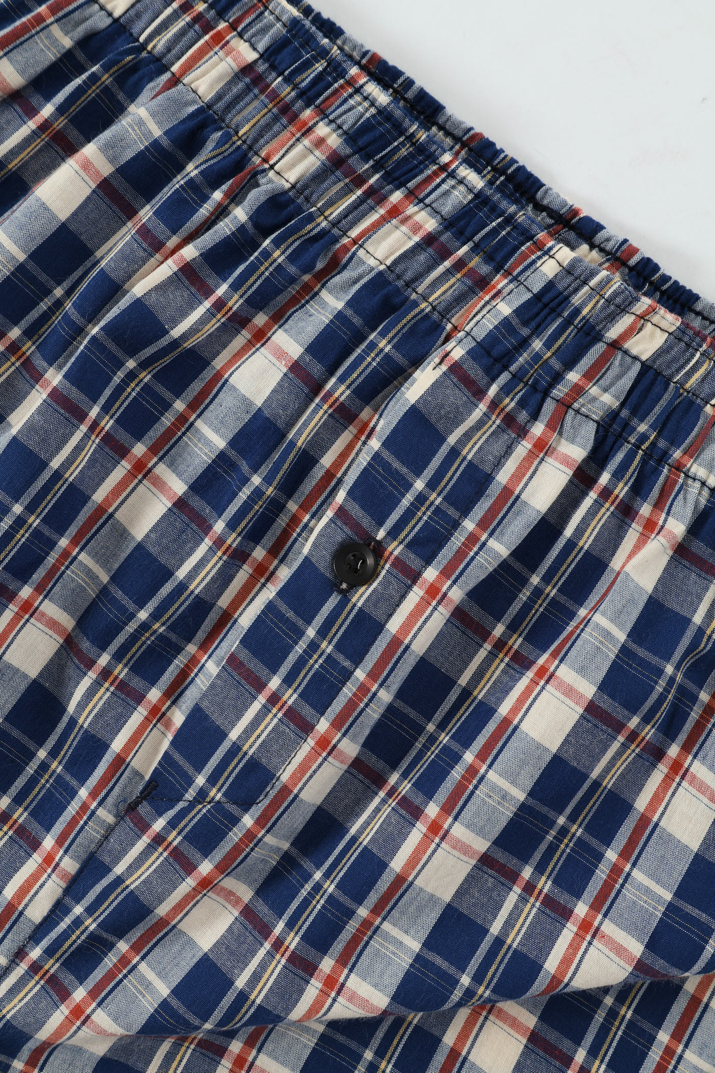 Single Fashion Check Woven Boxer - Red - Image 2