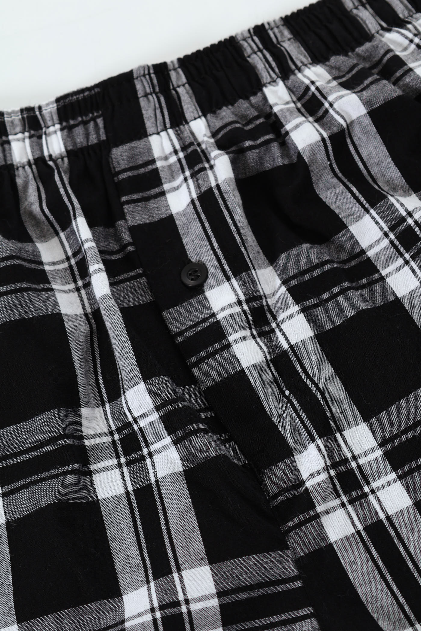 Single Fashion Woven Boxer - Black - Image 2
