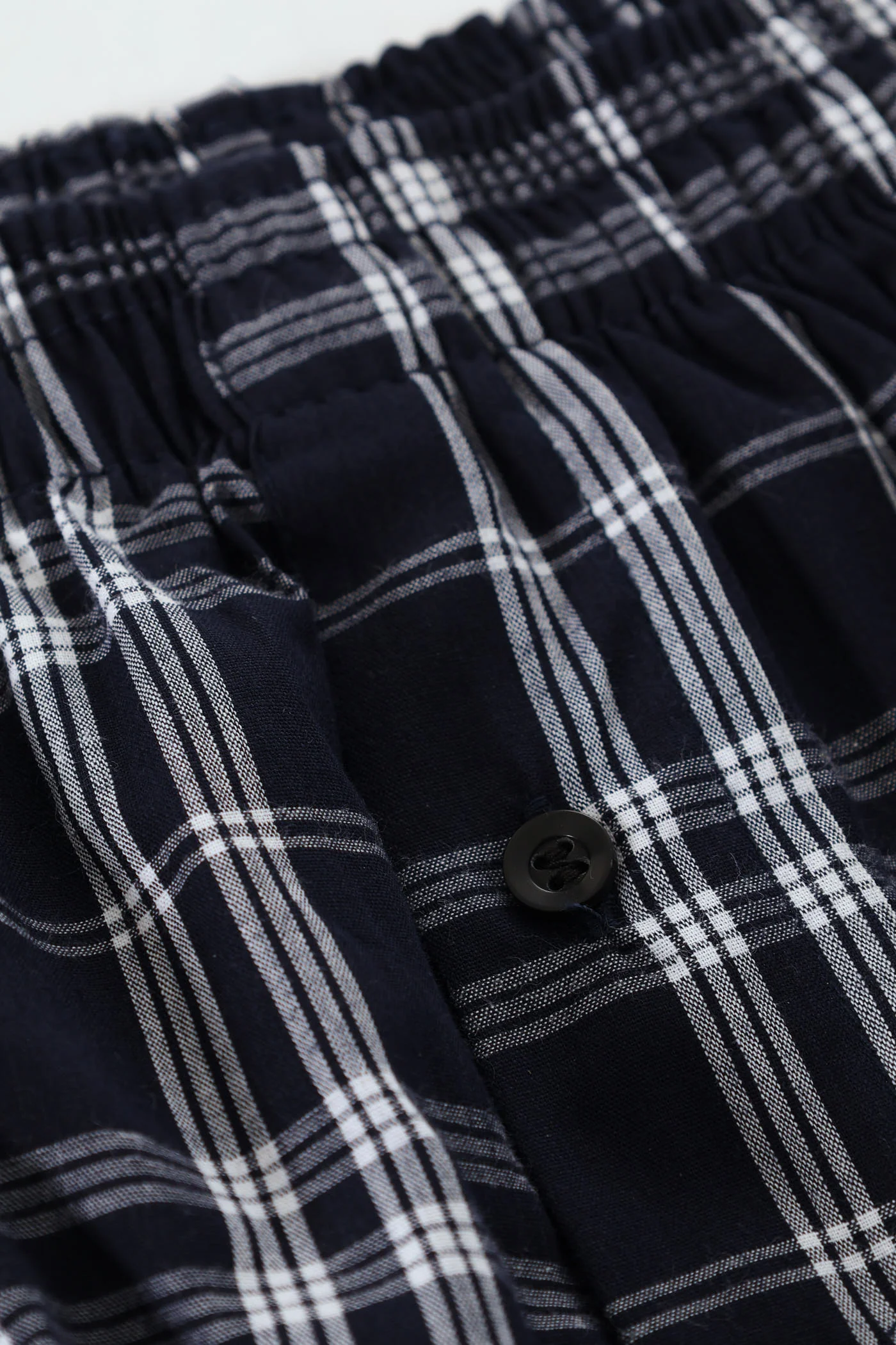 Single Fashion Woven Boxer - Navy - Image 2