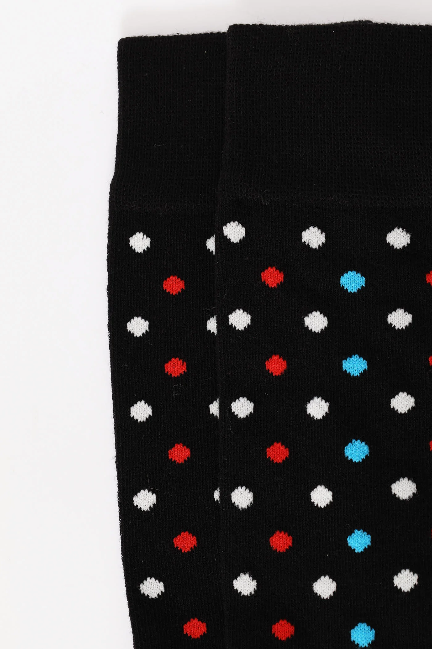Single Multi Dots Anklet Sock - Navy - Image 2