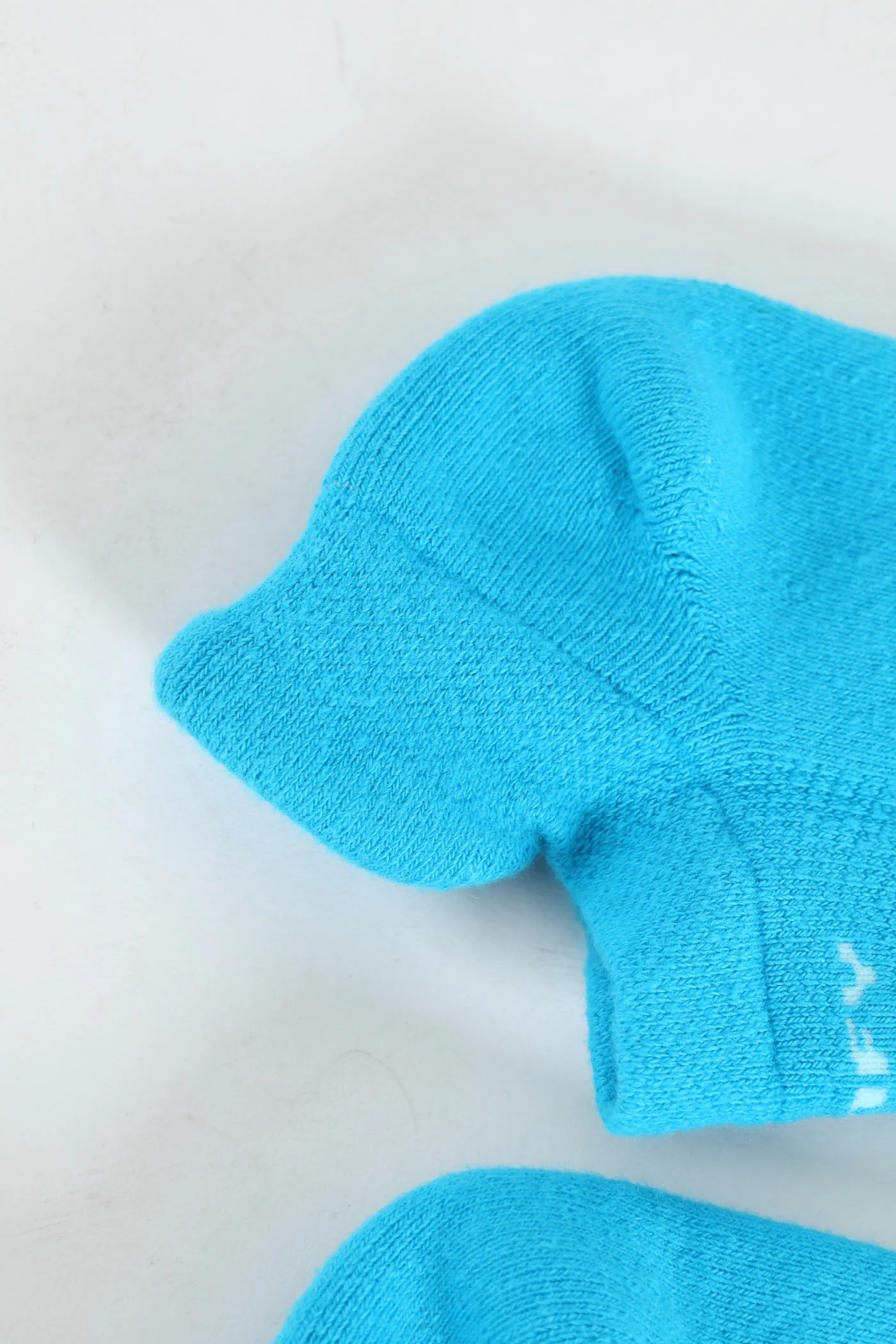 Single No No Show Socks - Turquoise - Image 3