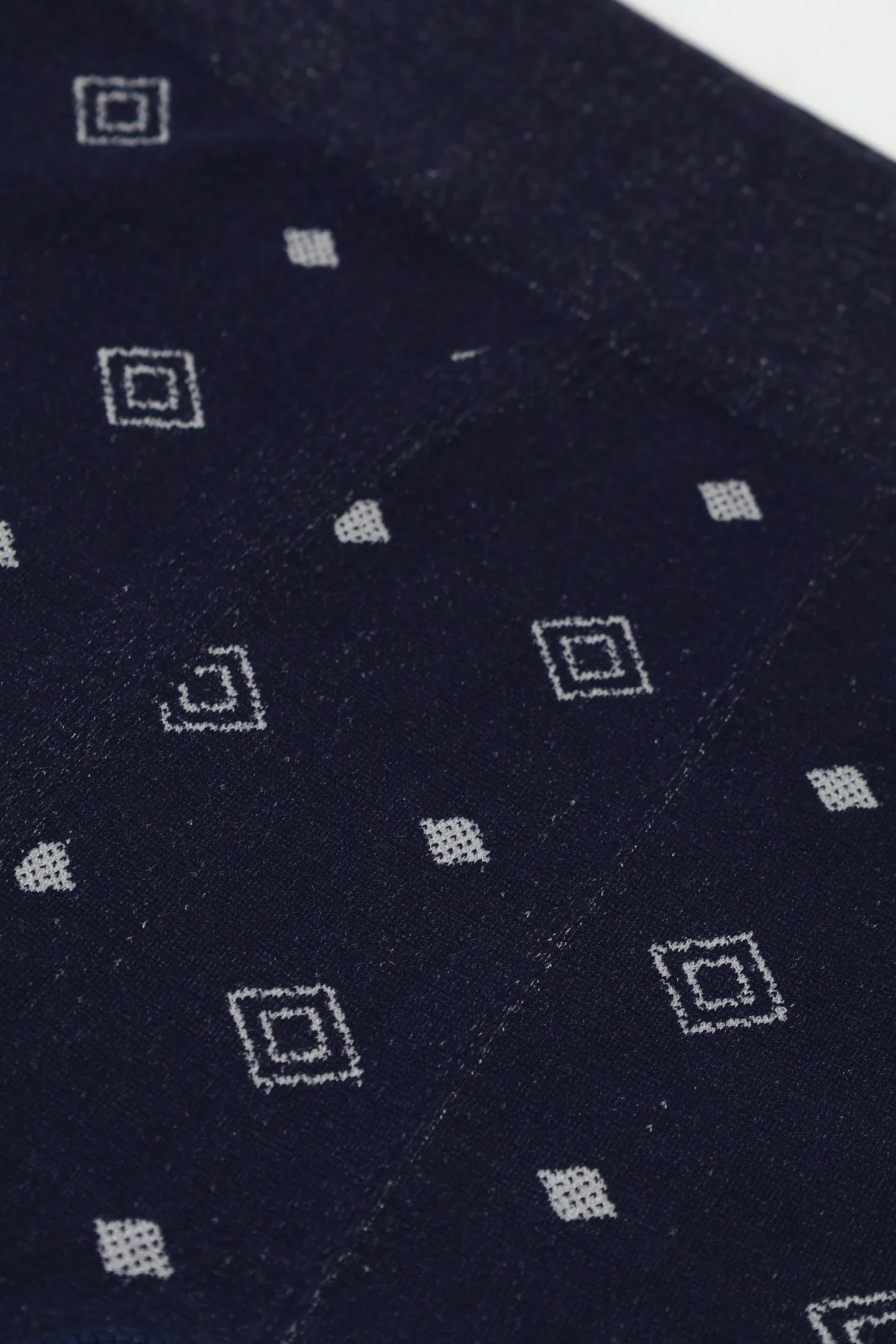 Single Print Seamless Trunk - Navy - Image 2