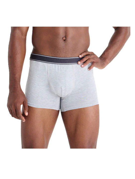 Single U Pouch Trunk - Grey Melange - Image 2