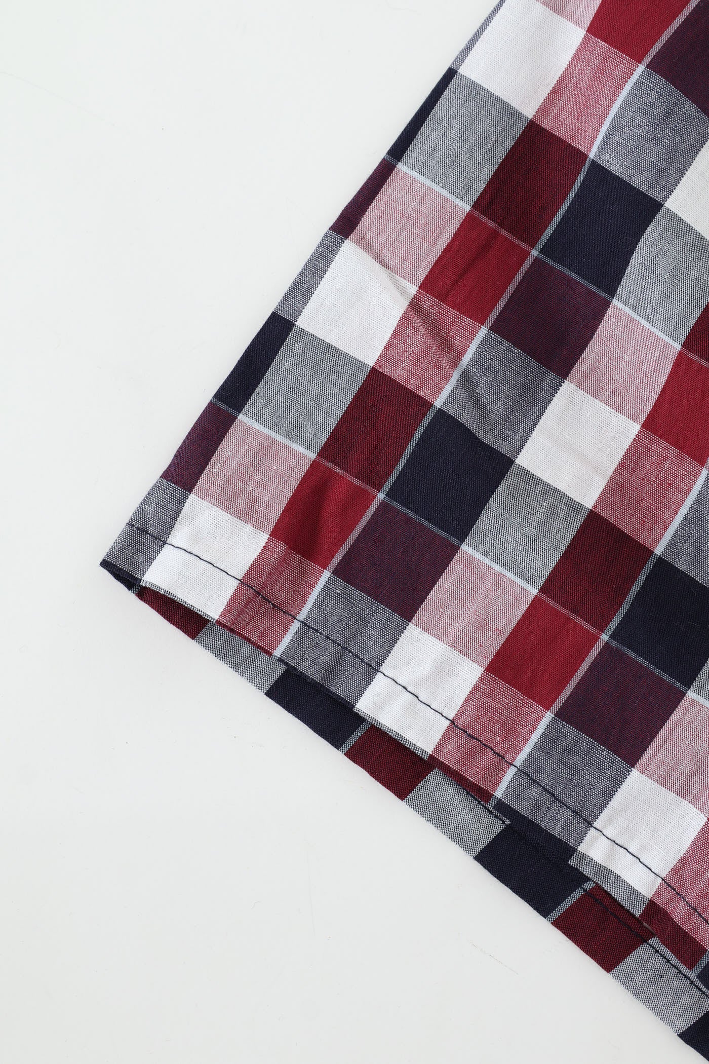 Single Woven Boxer - Red - Image 3