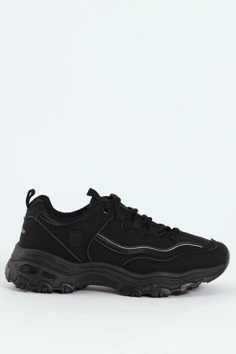 Sirine 6 Chunky Sport Lace Up Sneaker - Black - Image 2