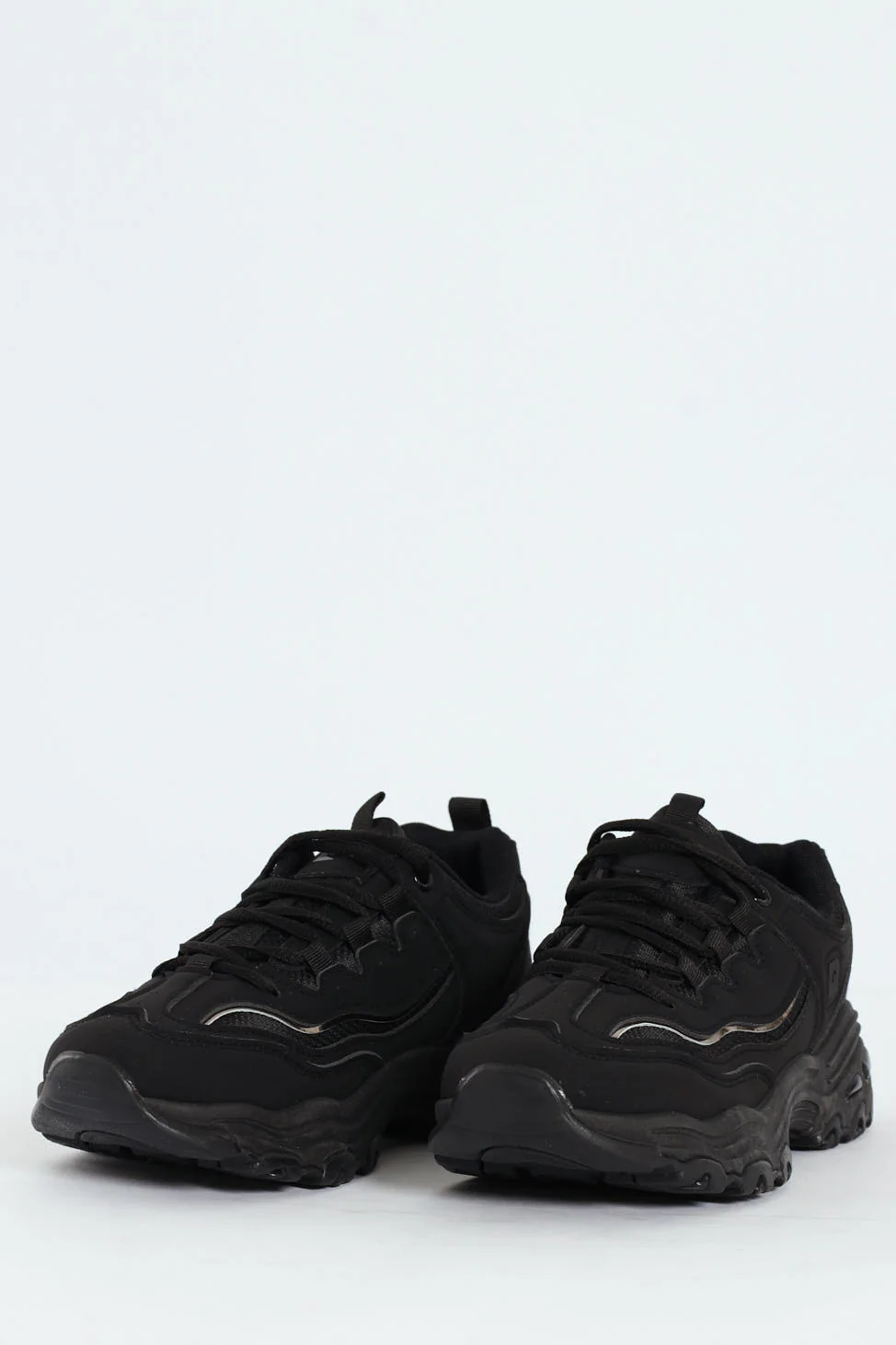 Sirine 6 Chunky Sport Lace Up Sneaker - Black - Image 3