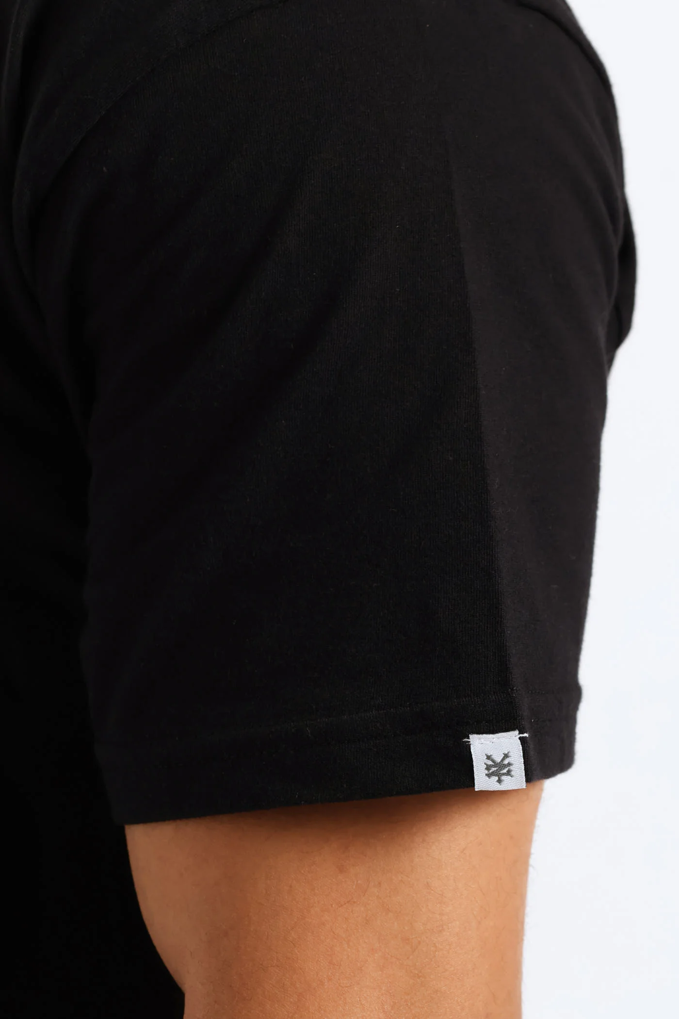 Skate Board Back Print Tee - Black - Image 6