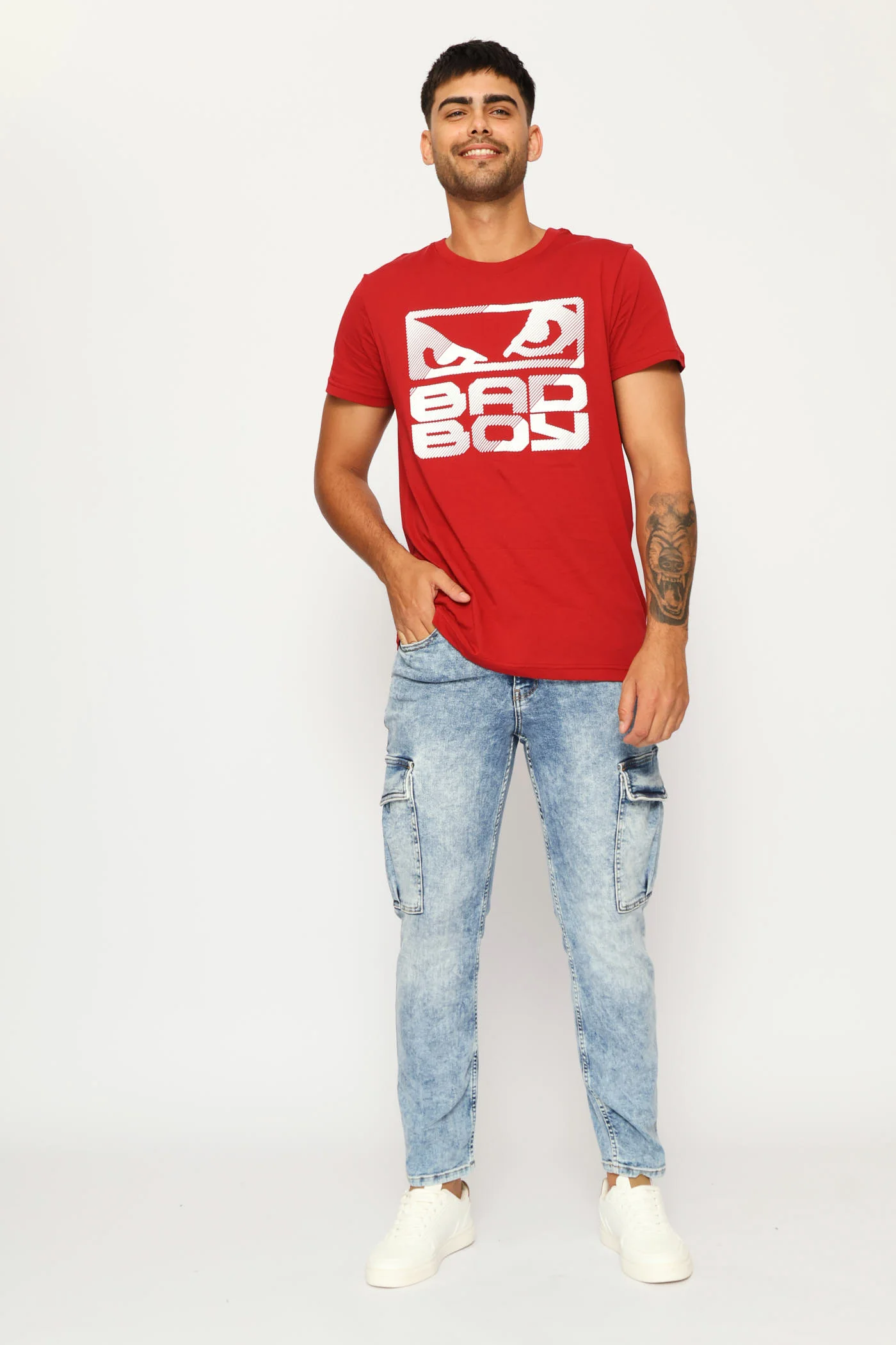 Skin Deep Tee - Red - Image 4