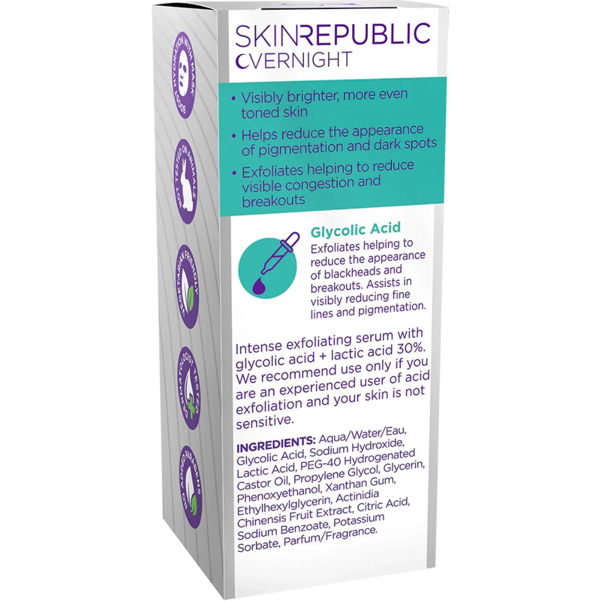Skin Republic Glycolic Acid + Lactic Acid 30% Serum - 30ML - Image 2