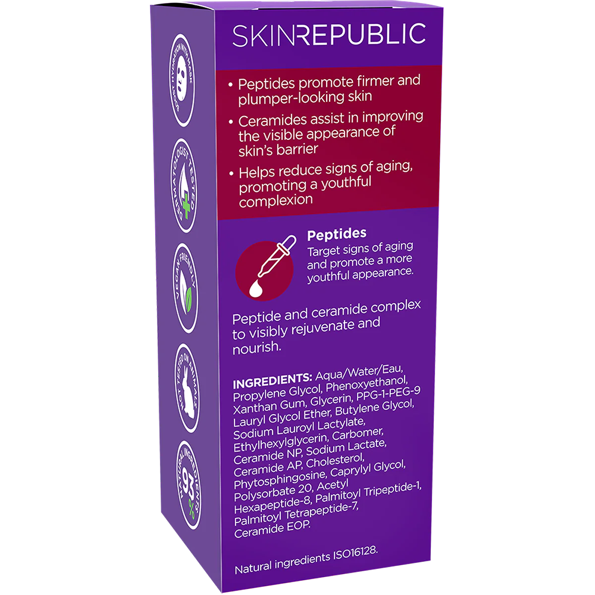 Skin Republic Multi-Peptide + Ceramide Serum - Image 2