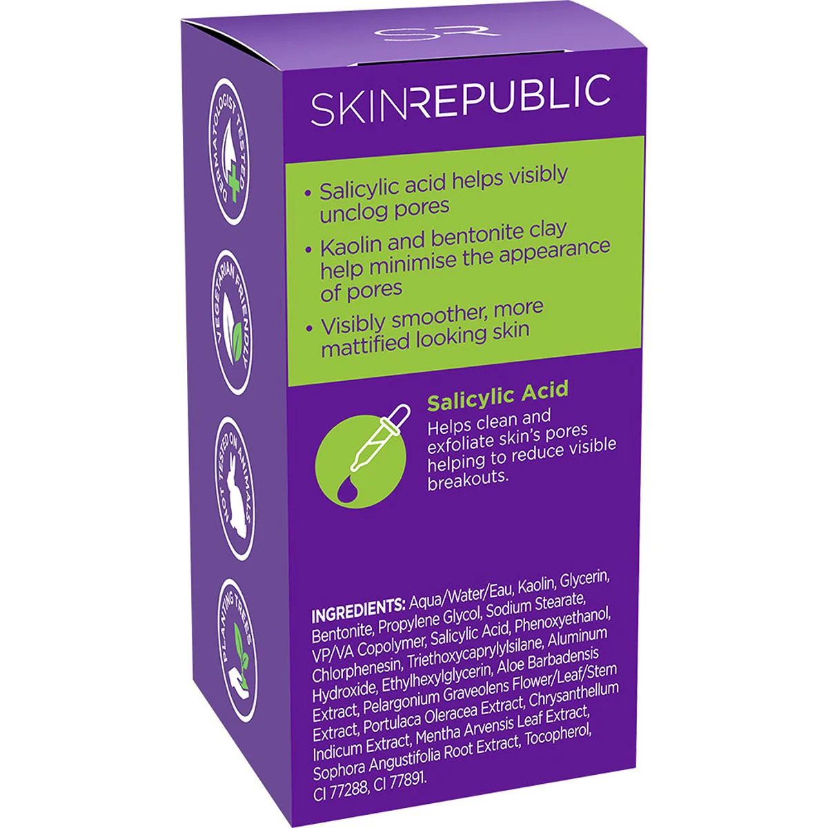 Skin Republic Mud Stick Salicylic Acid 2% + Kaolin Clay - Image 2