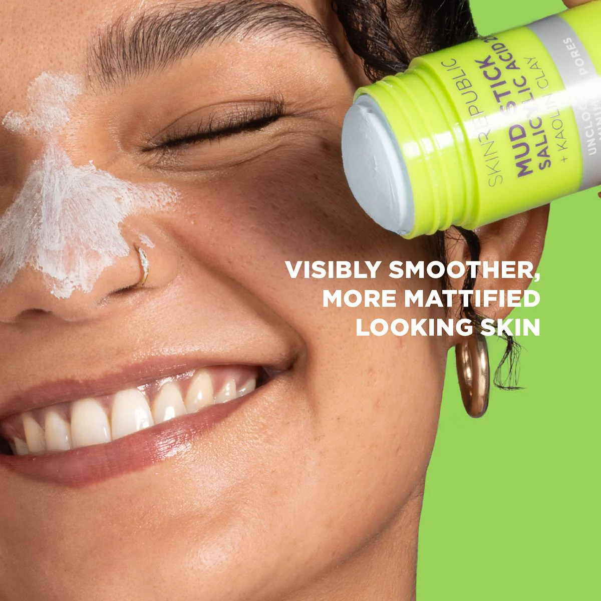 Skin Republic Mud Stick Salicylic Acid 2% + Kaolin Clay - Image 5