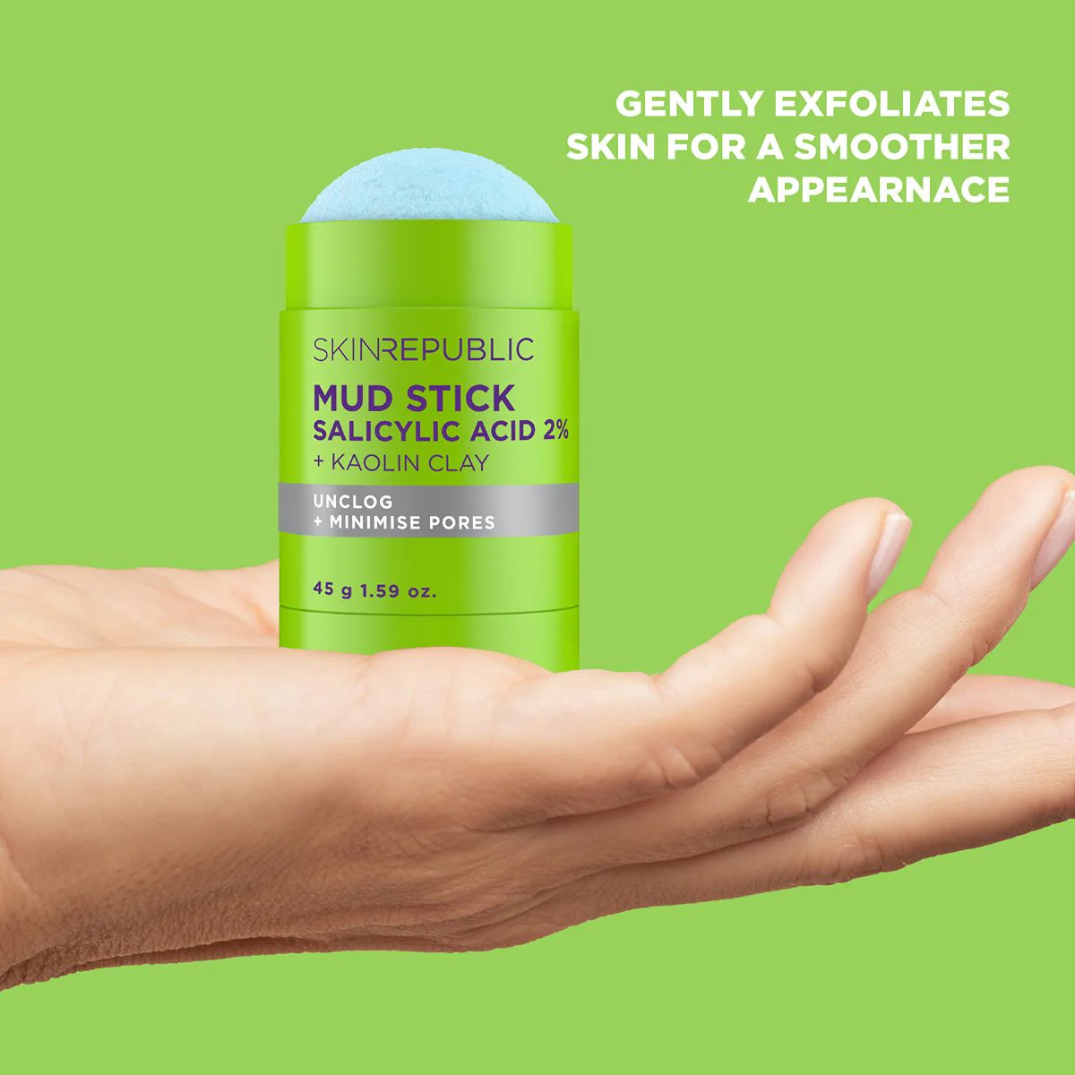 Skin Republic Mud Stick Salicylic Acid 2% + Kaolin Clay - Image 7