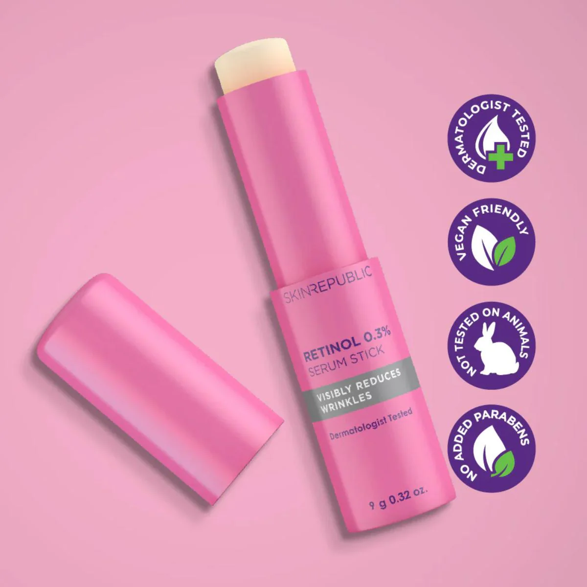 Skin Republic Retinol 0.3% Serum Stick - Image 8