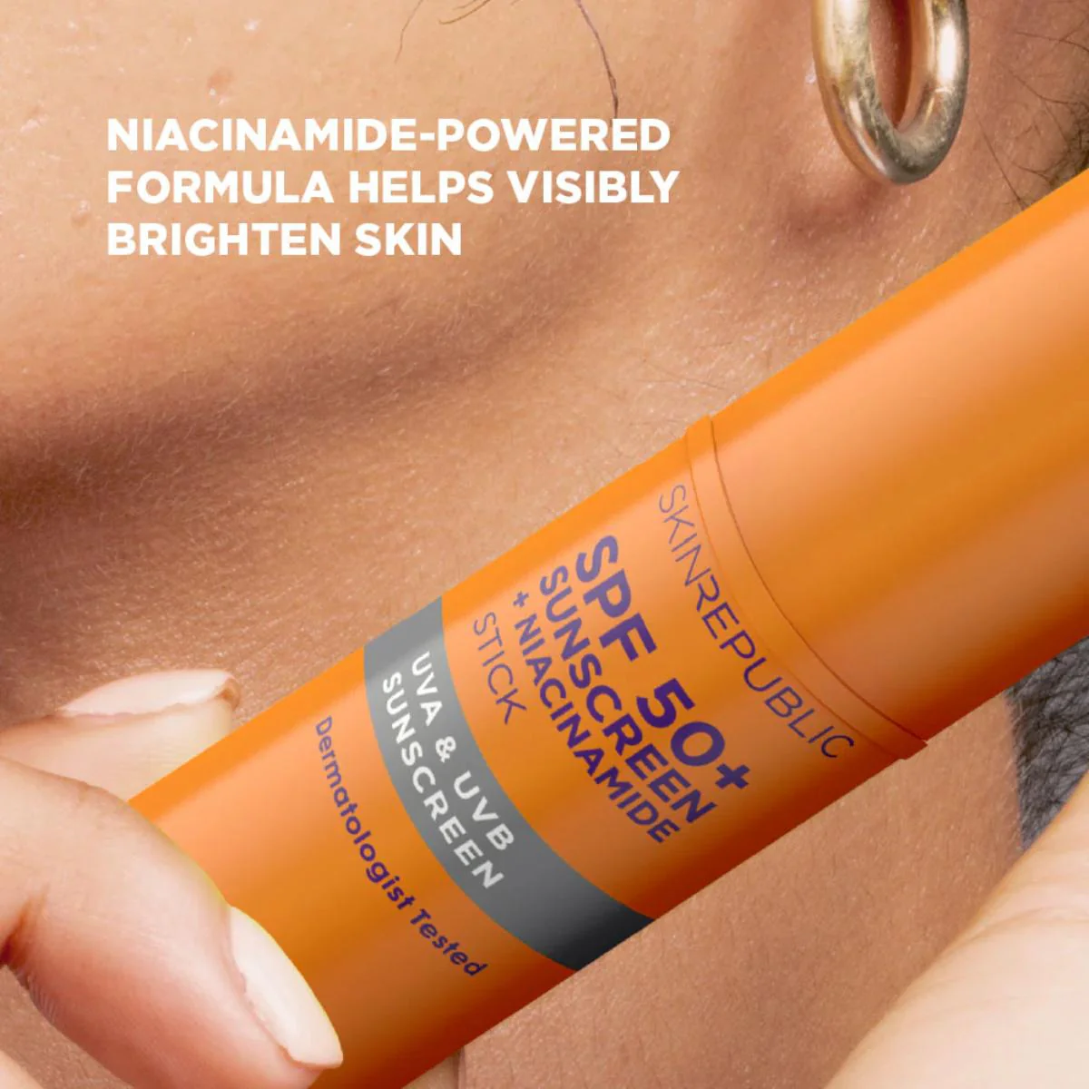 Skin Republic SPF 50 Niacinamide 5% Sunscreen Stick - Image 6