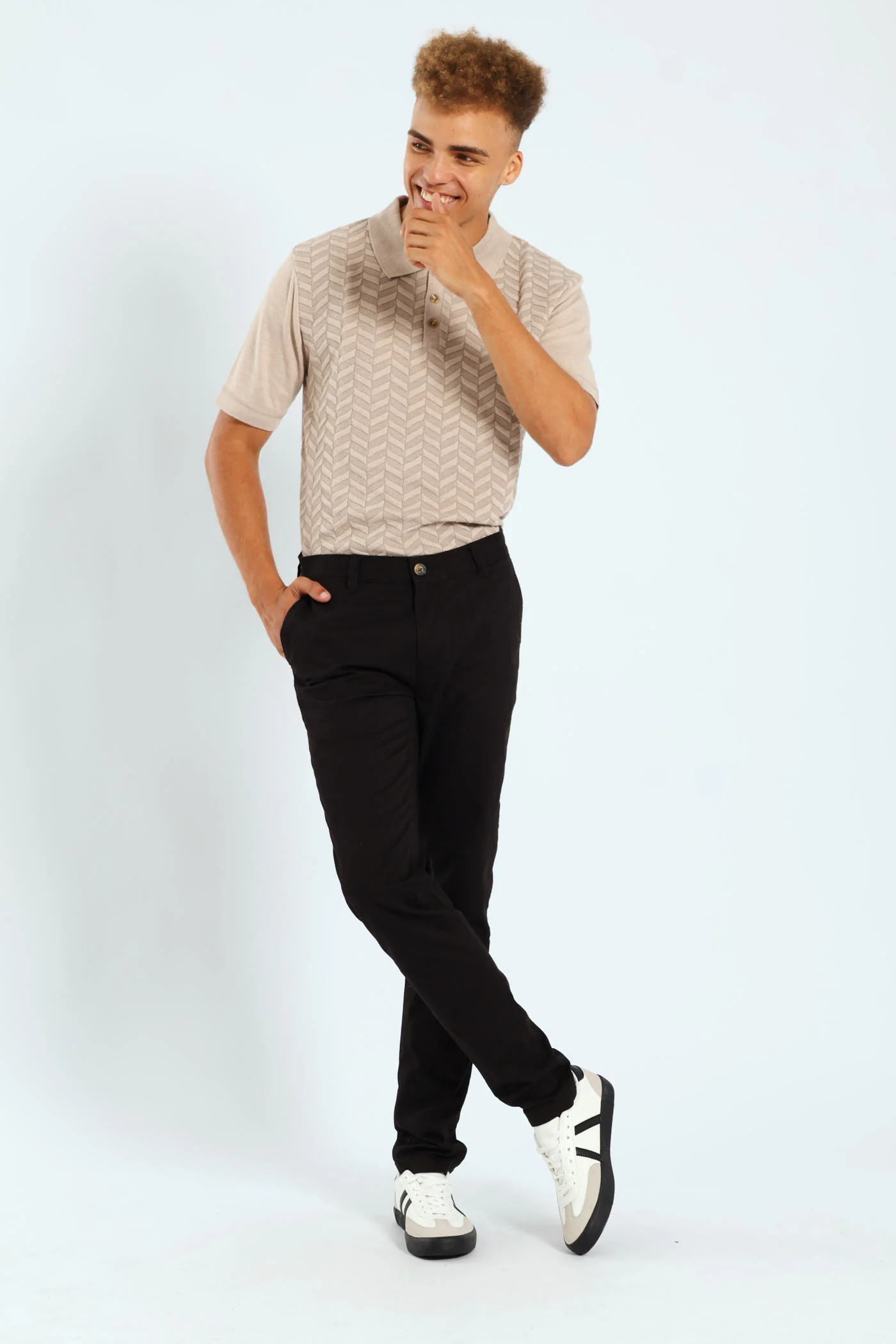 Skinny Chino - Black - Image 2