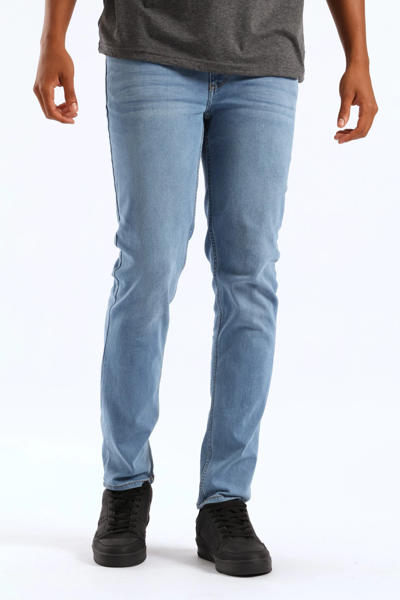 Skinny Denim - Light Wash - Image 3