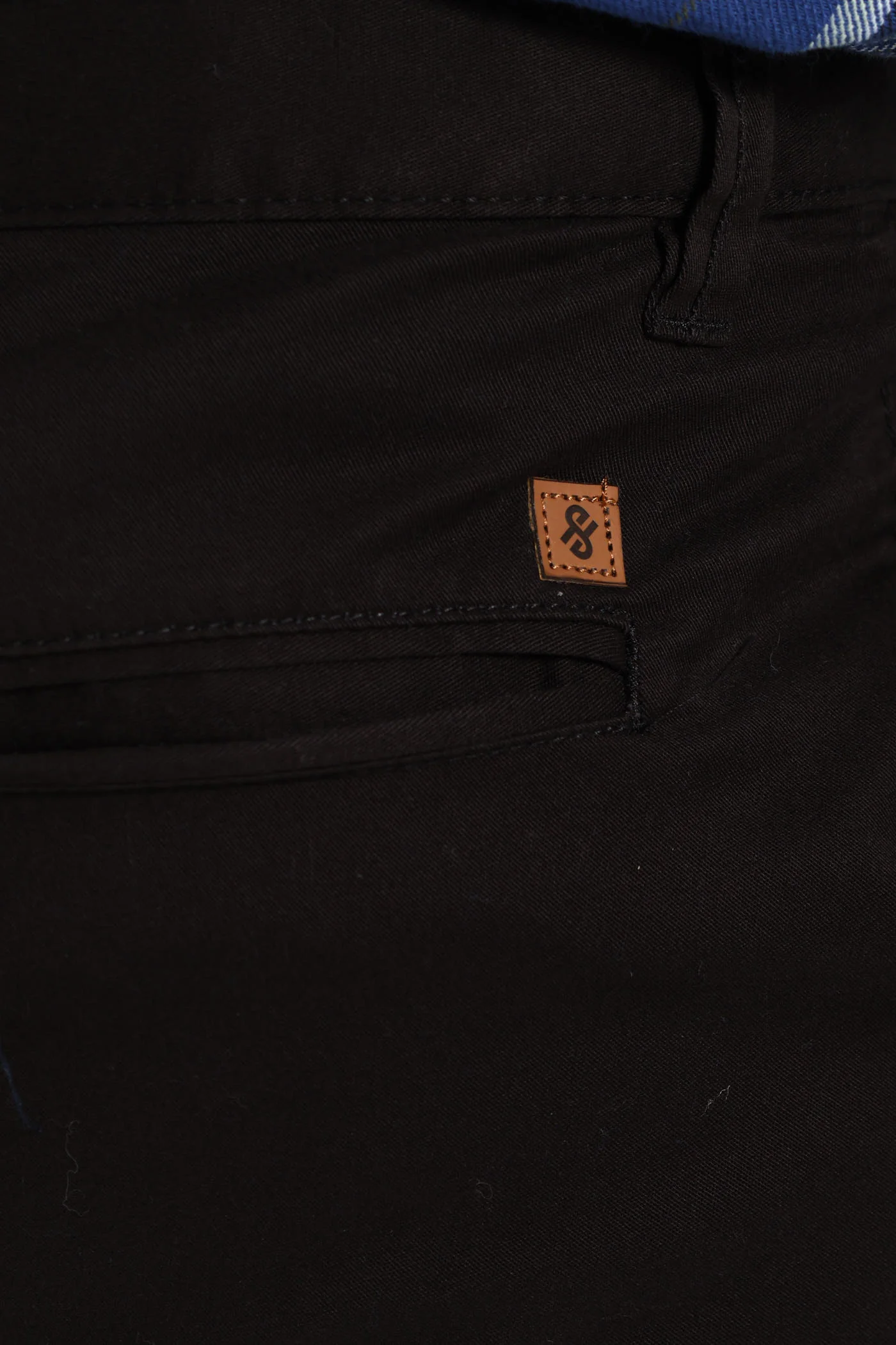 Skinny Fit Chino - Black - Image 4
