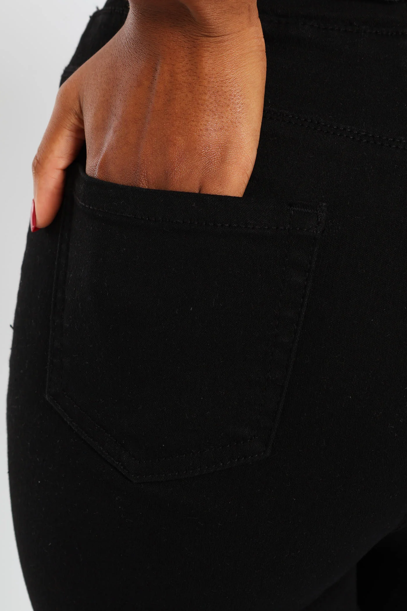 Skinny Jegging - Black - Image 4