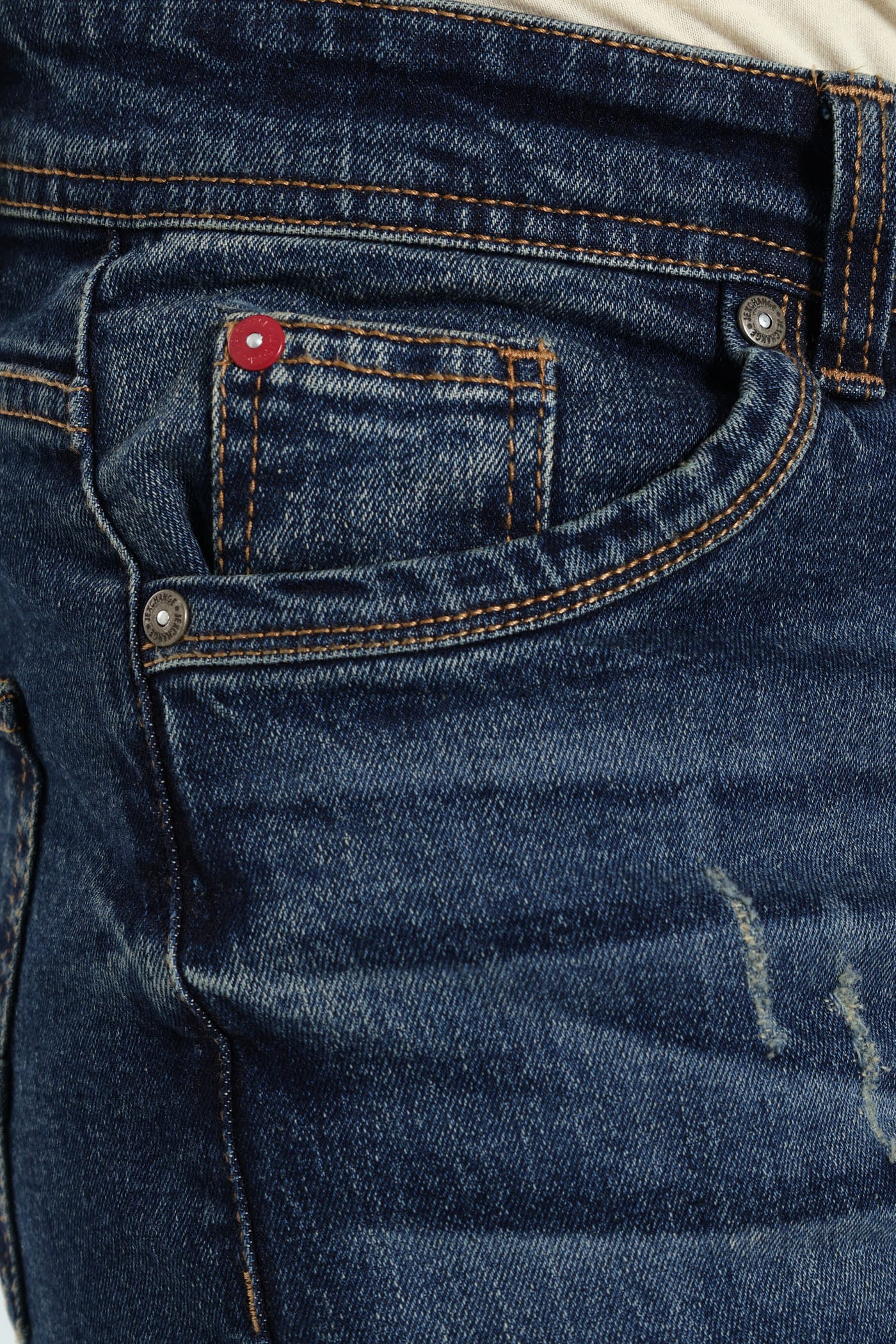 Skinny Leg Denim - Dark Wash - Image 4