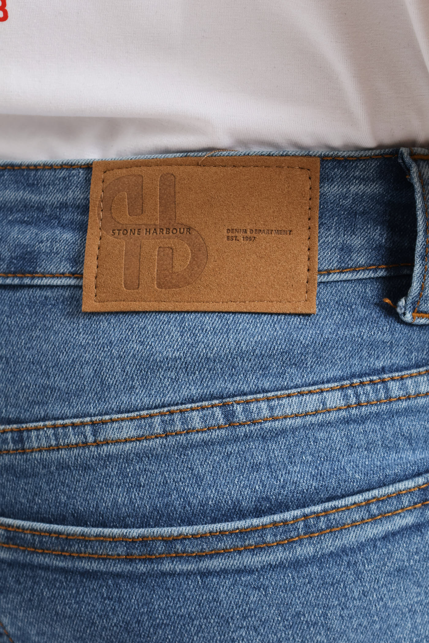 Skinny Stretch Denim - Light Wash - Image 4