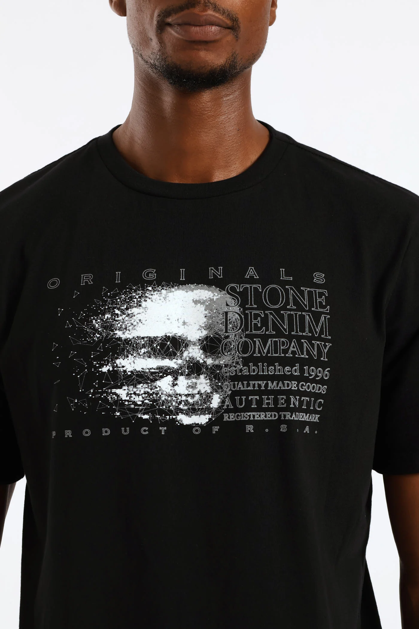 Skull Originals Tee - Black - Image 2