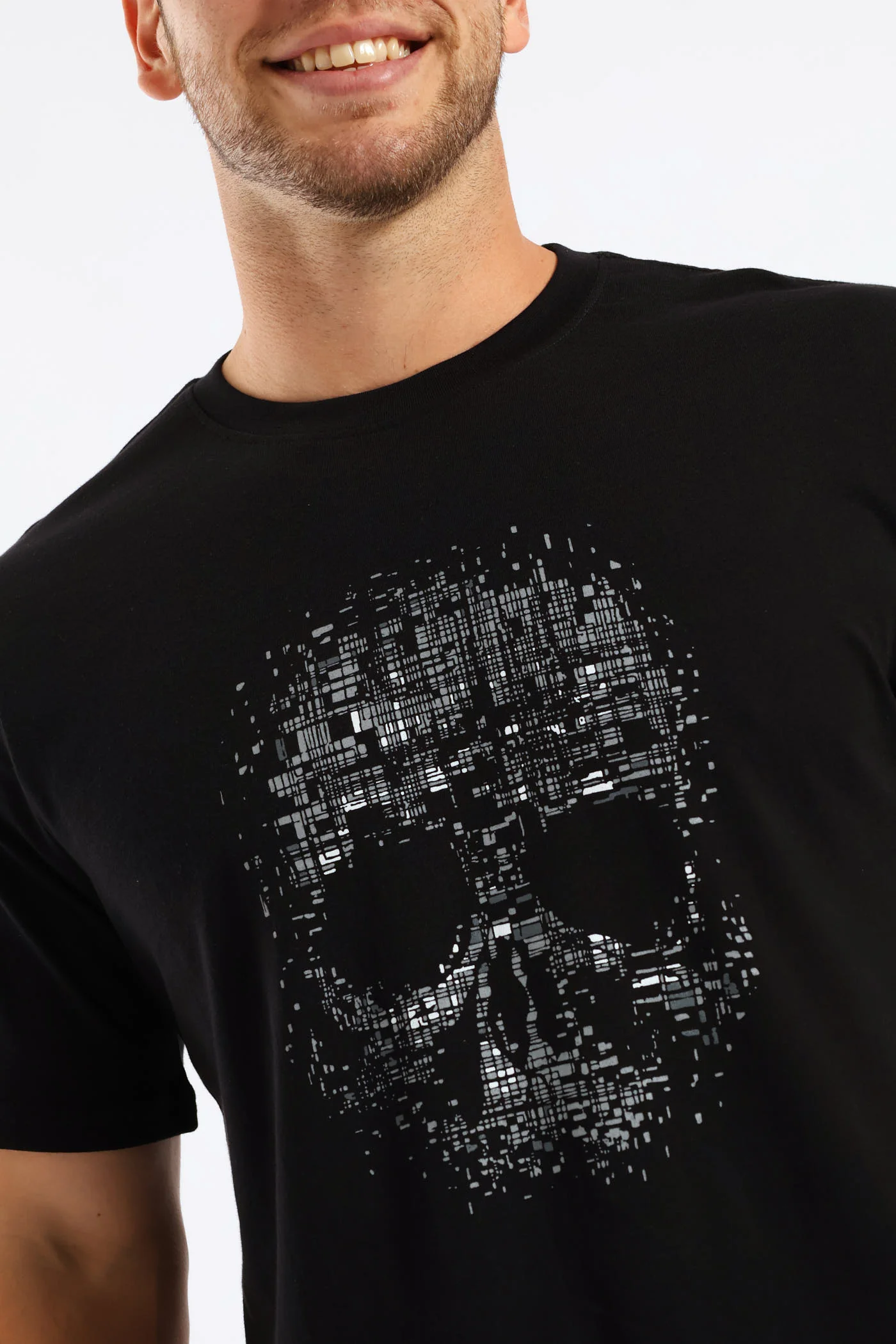 Skull Tee - Black - Image 2