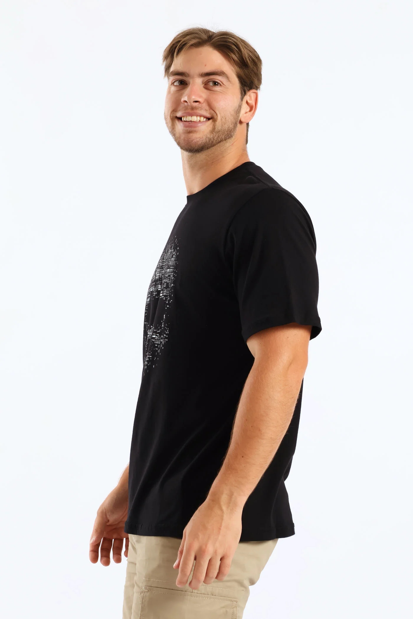 Skull Tee - Black - Image 4