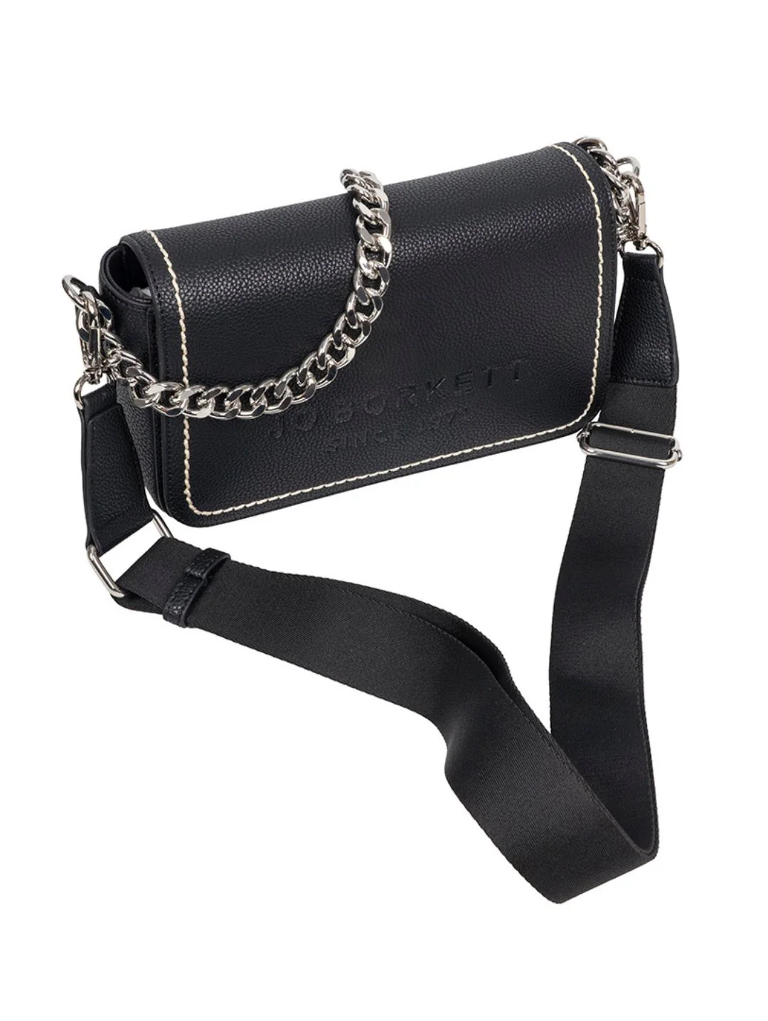 Skye Flapover Sling Bag - Black - Image 2