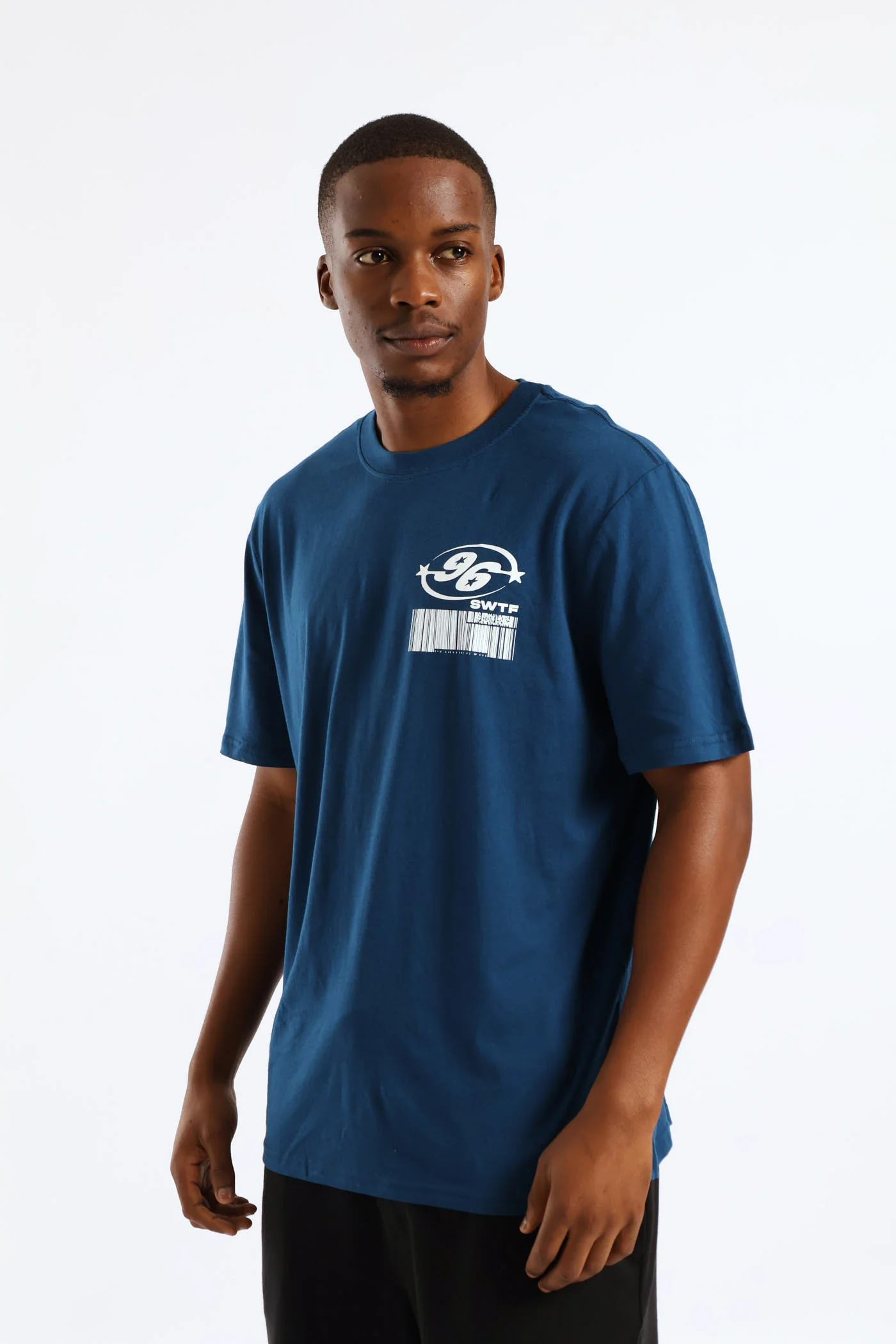 Skyway Front & Back Tee - Blue - Image 4