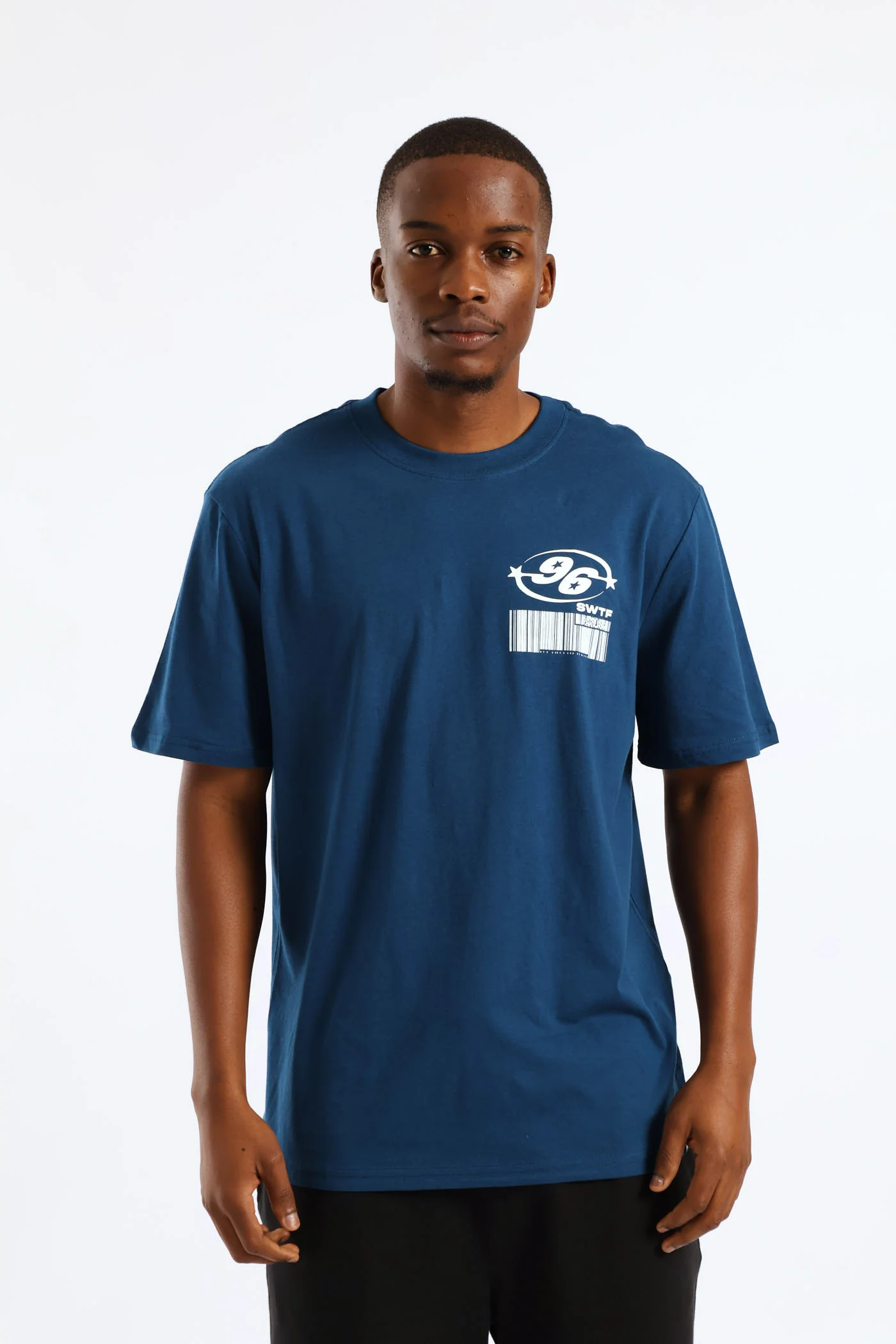 Skyway Front & Back Tee - Blue - Image 5
