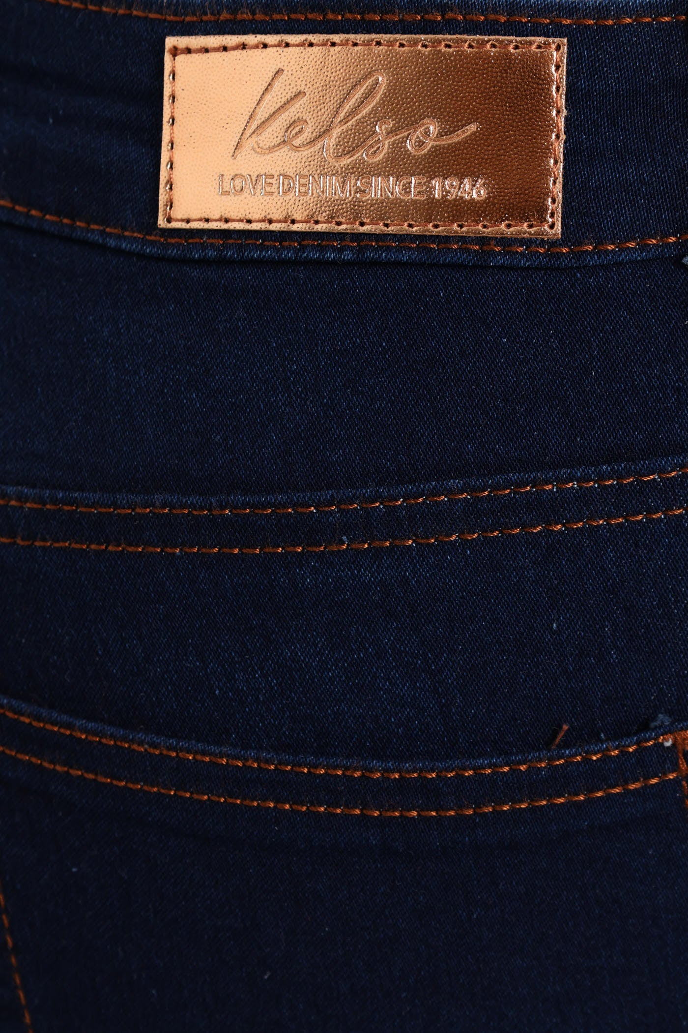 Slash Knee Anklegrazer Skinny Jean - Dark Wash - Image 4