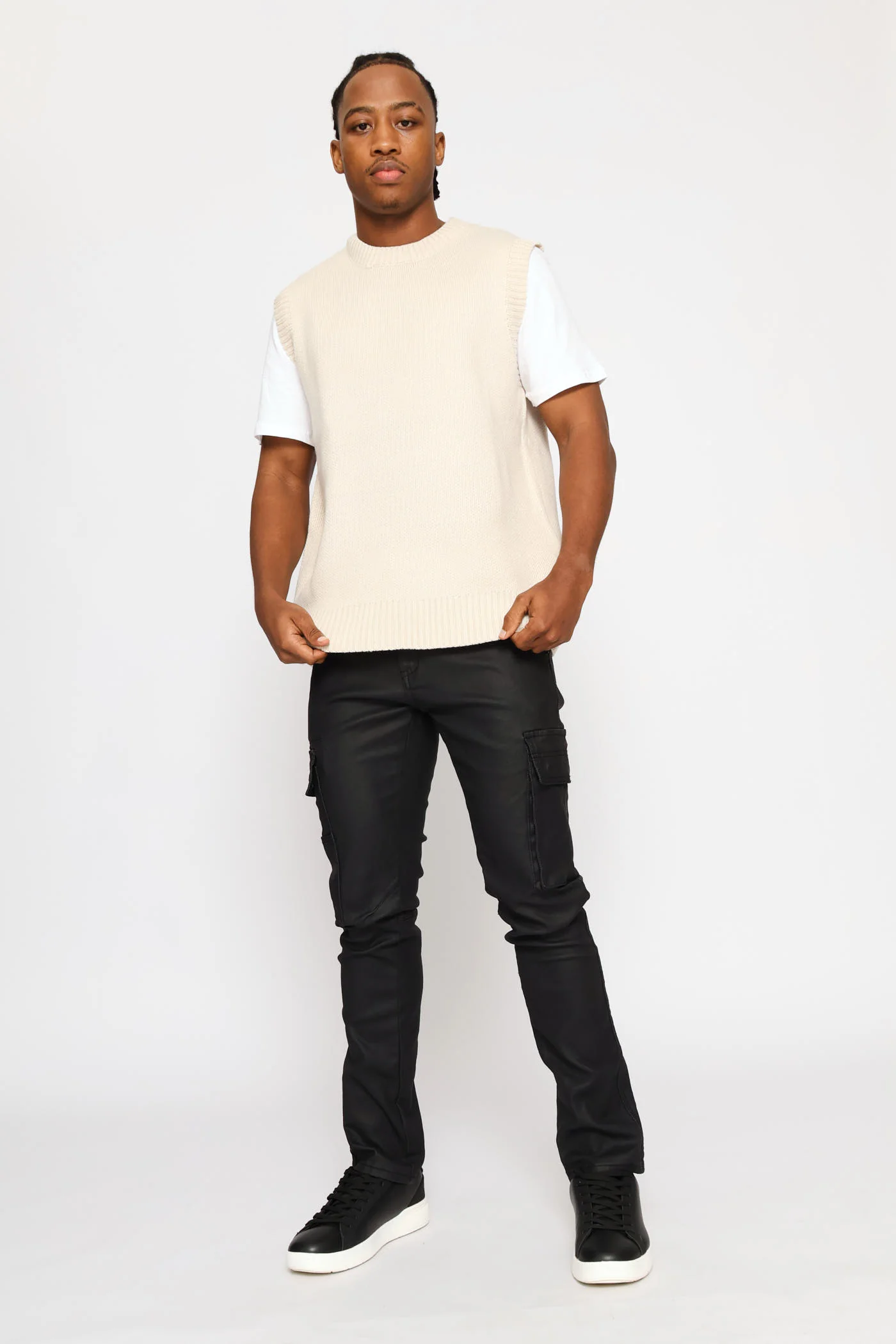 Sleeveless Jersey - Light Stone - Image 6