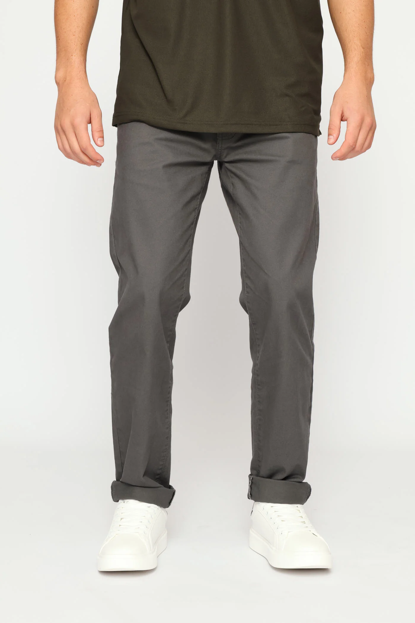 Slim Chino - Grey - Image 3