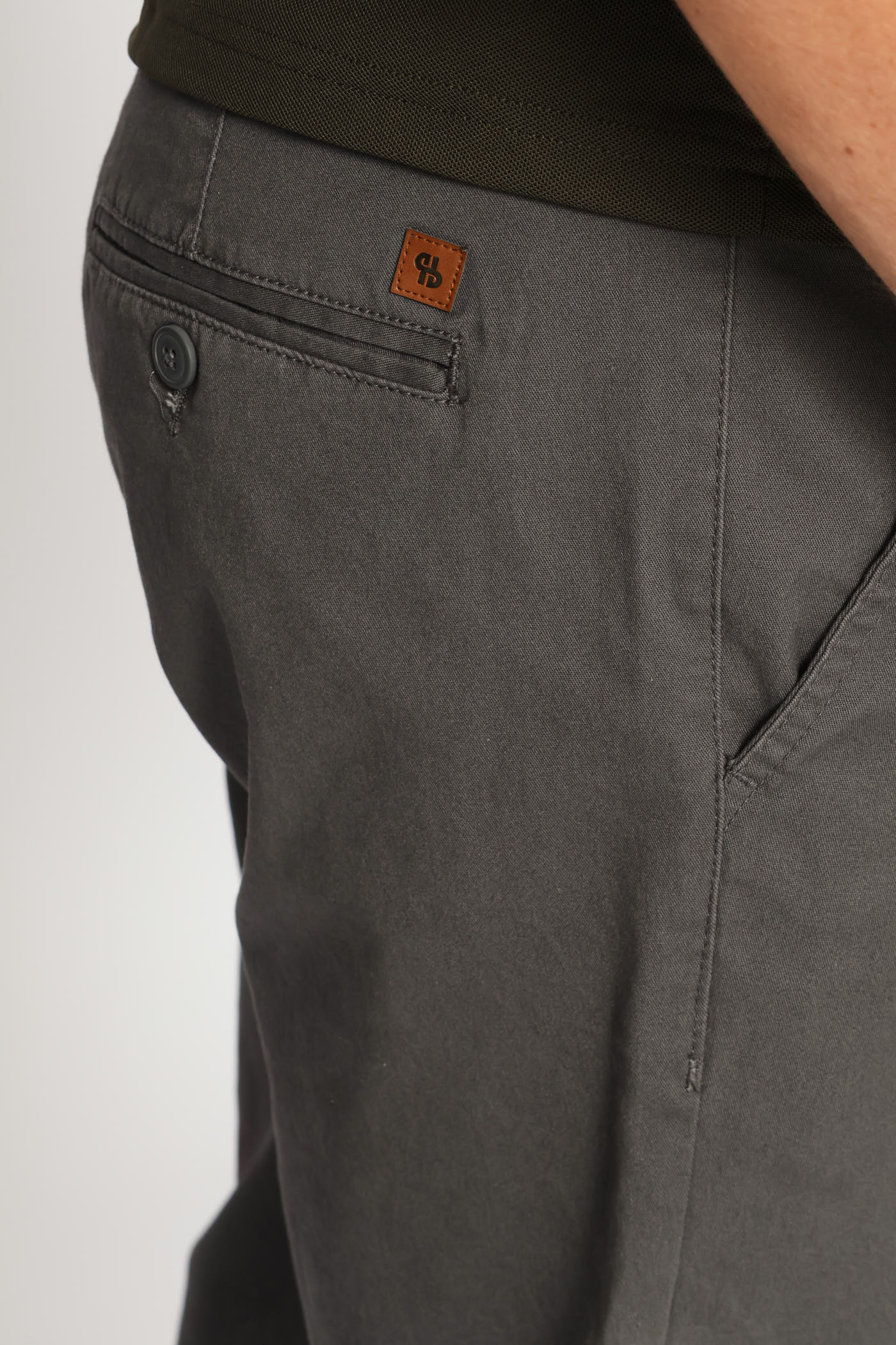 Slim Chino - Grey - Image 6