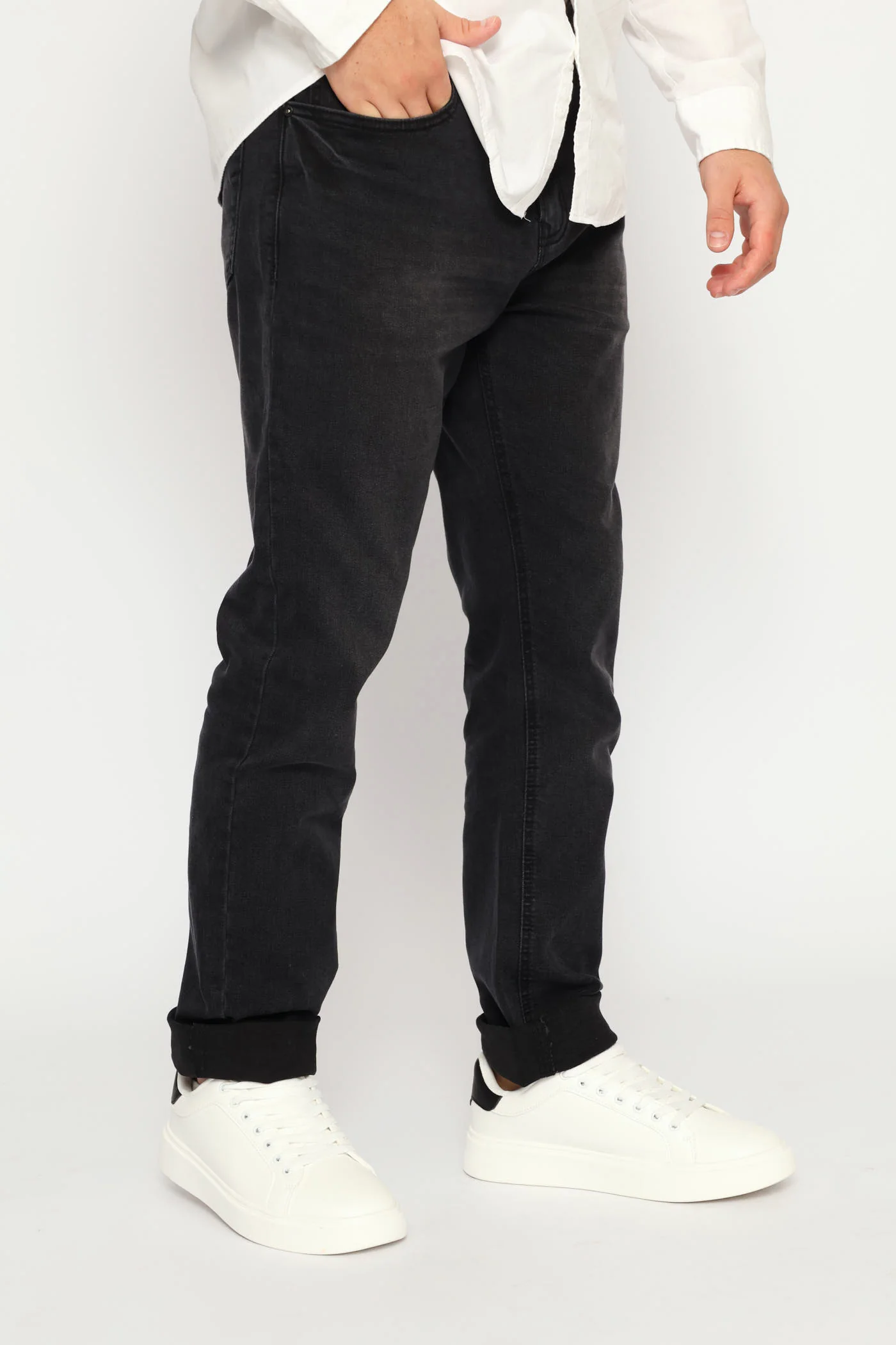Slim Denim - Charcoal - Image 3