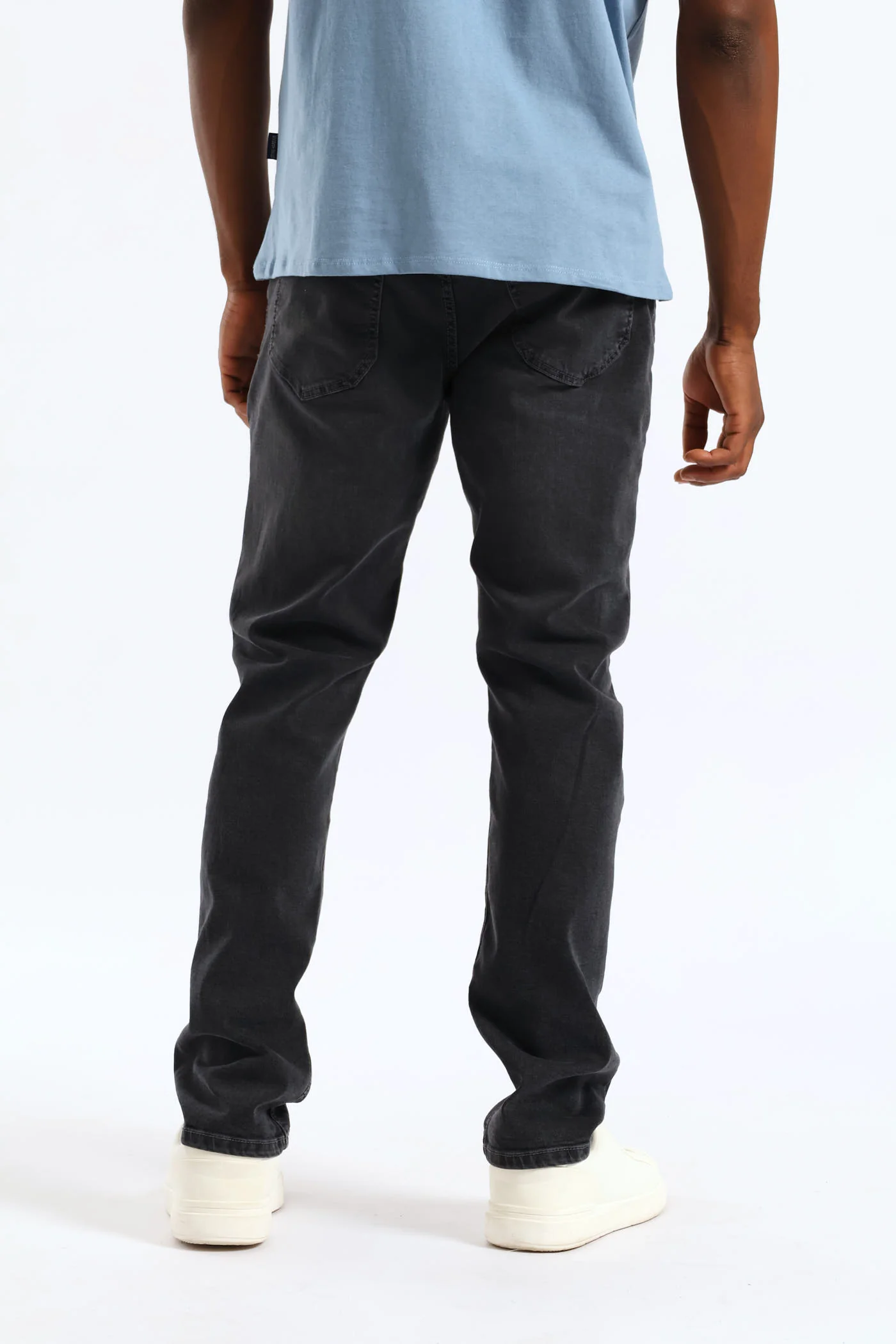 Slim Denim Jean - Charcoal - Image 4
