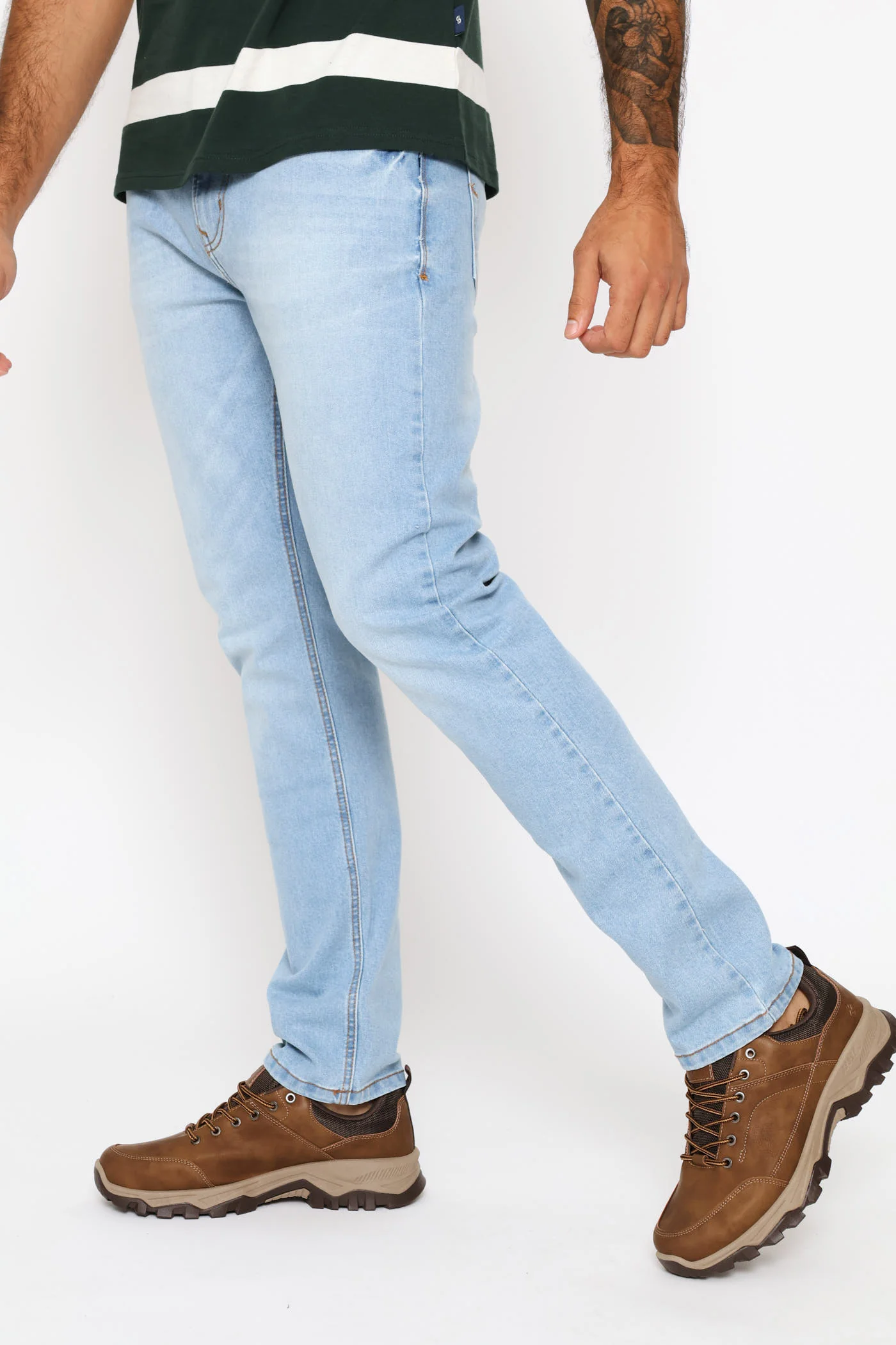 Slim Denim - Light Wash - Image 2