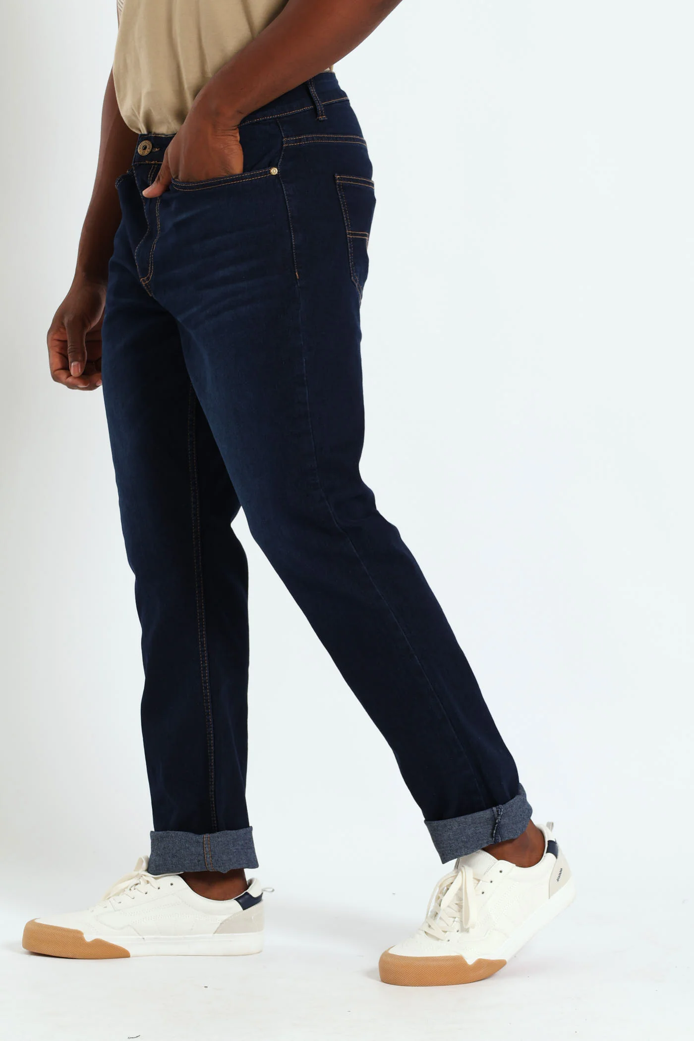 Slim Fashion Denim - Blue/Black - Image 2