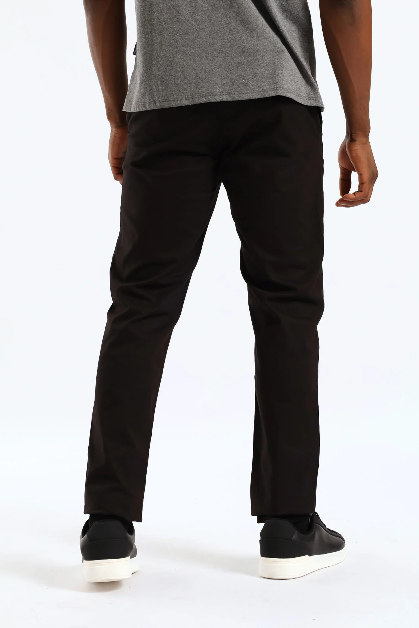 Slim Fit Chino - Black - Image 4